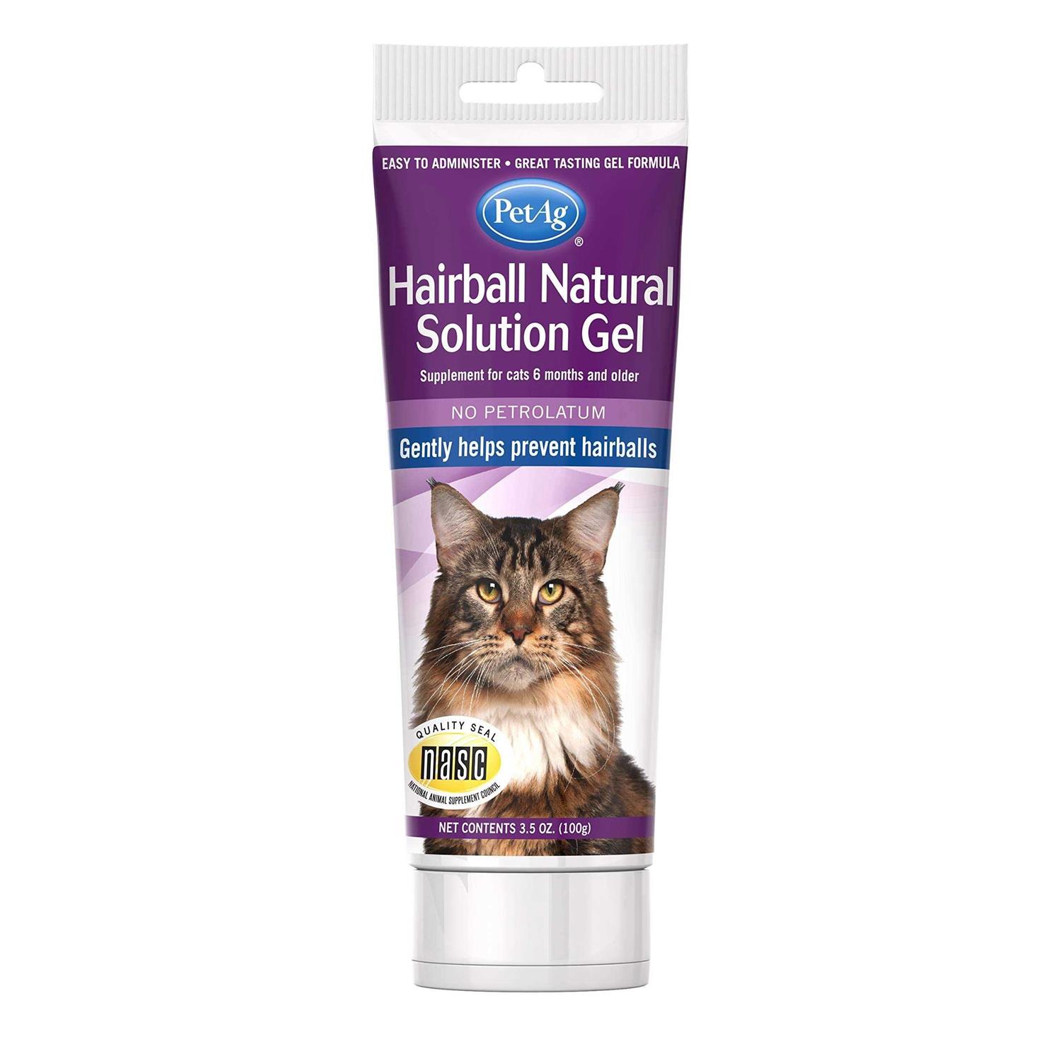 PetAg Hairball Solution Gel for Cats