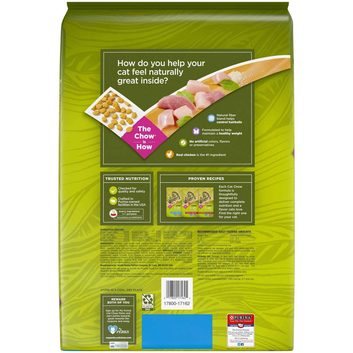 Purina Cat Chow Naturals Indoor Dry Cat Food