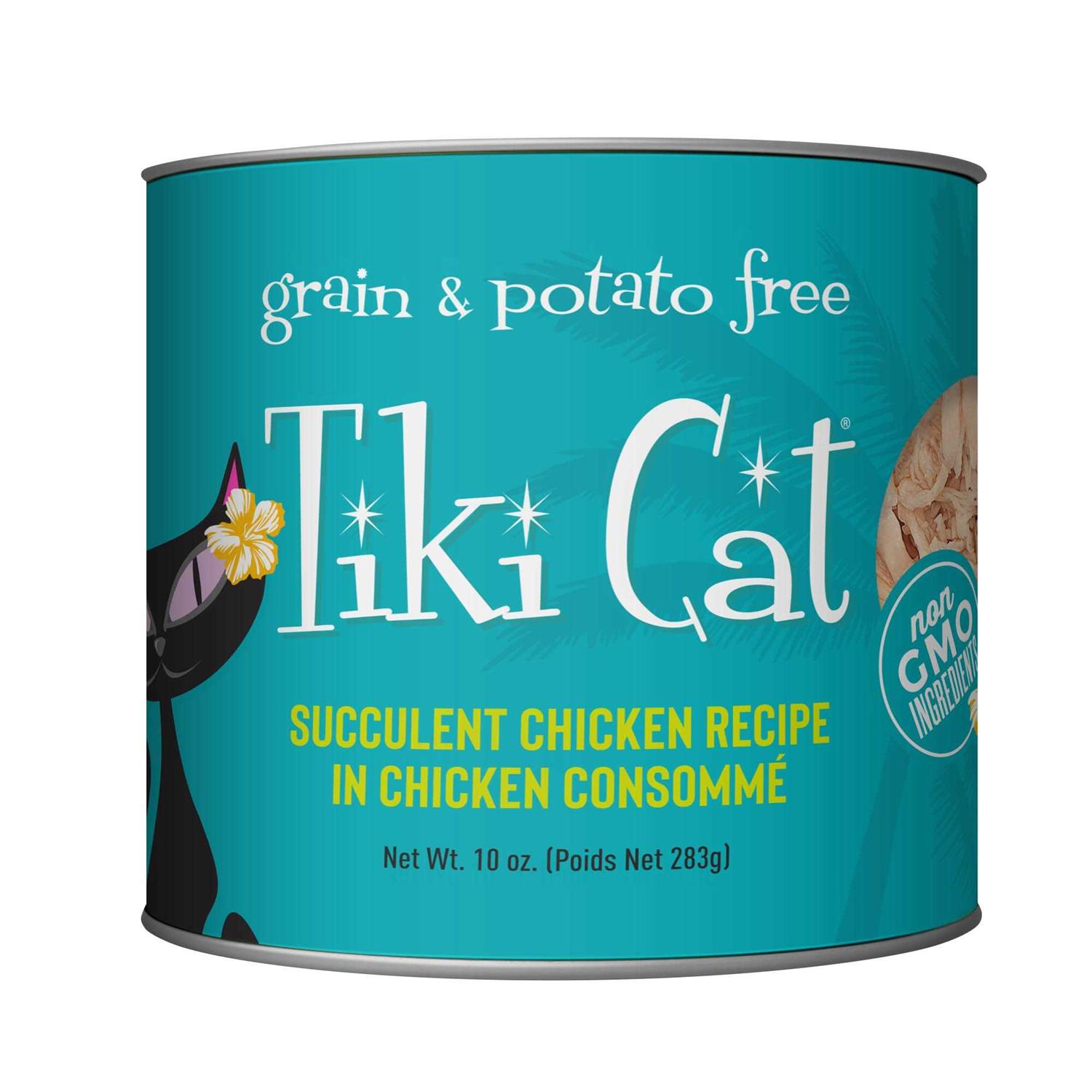 Tiki Cat Puka Puka Luau Succulent Chicken Cat Food