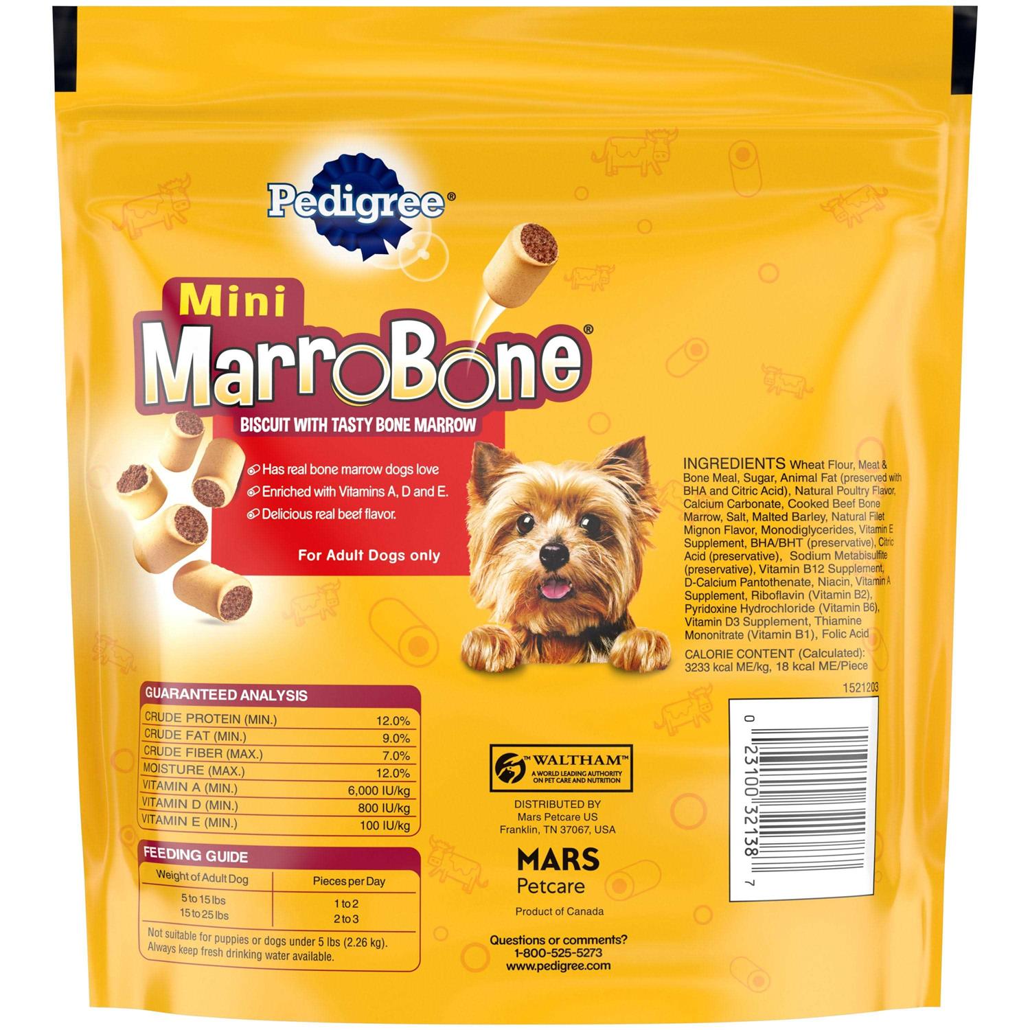 Pedigree Mini Marrobone Beef Flavor Dog Treats