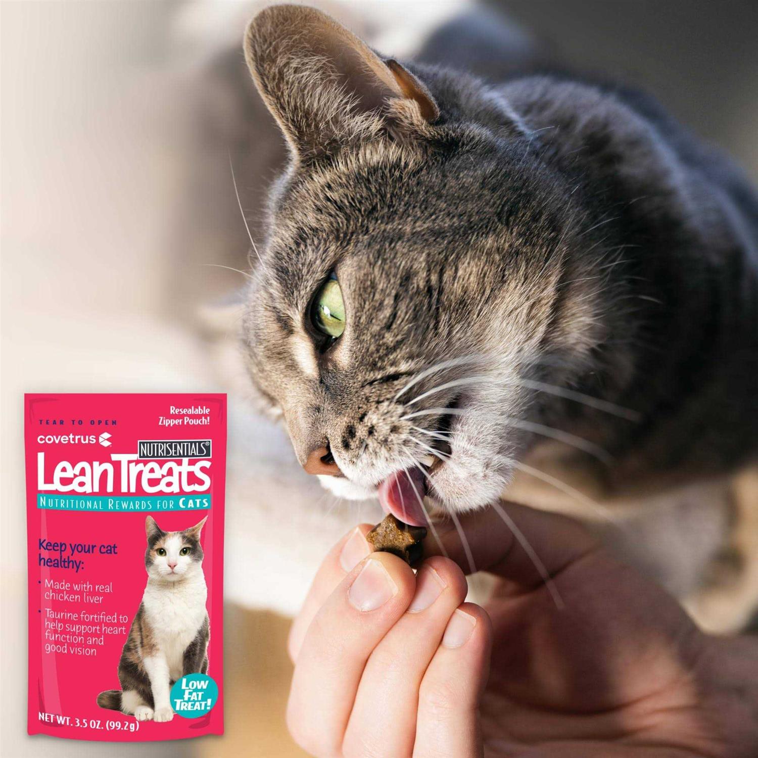 Covetrus Nutrisential Lean Treats for Cats Soft Cat Treats for Small