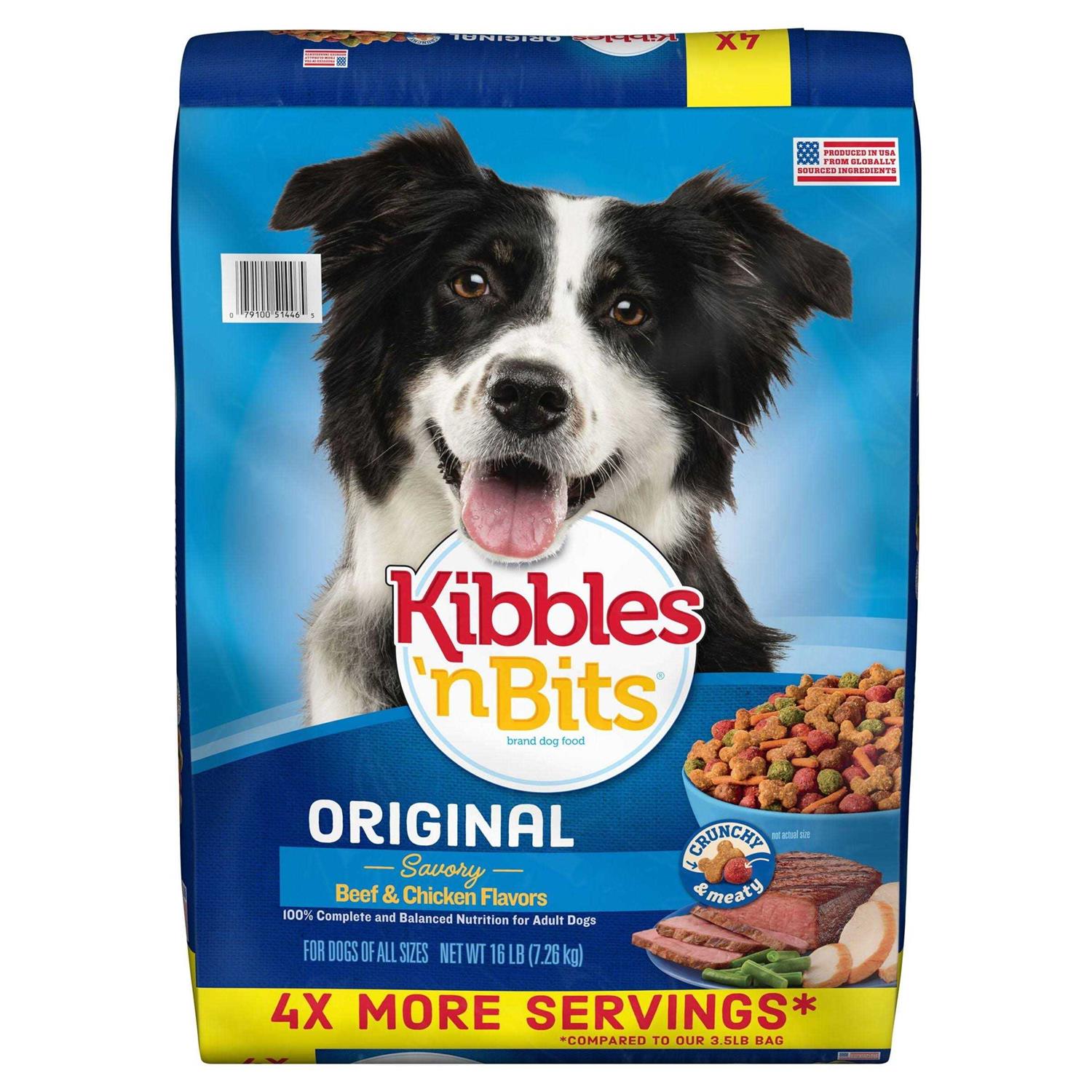 Kibbles ‘n Bits Original Beef & Chicken Dry Dog Food