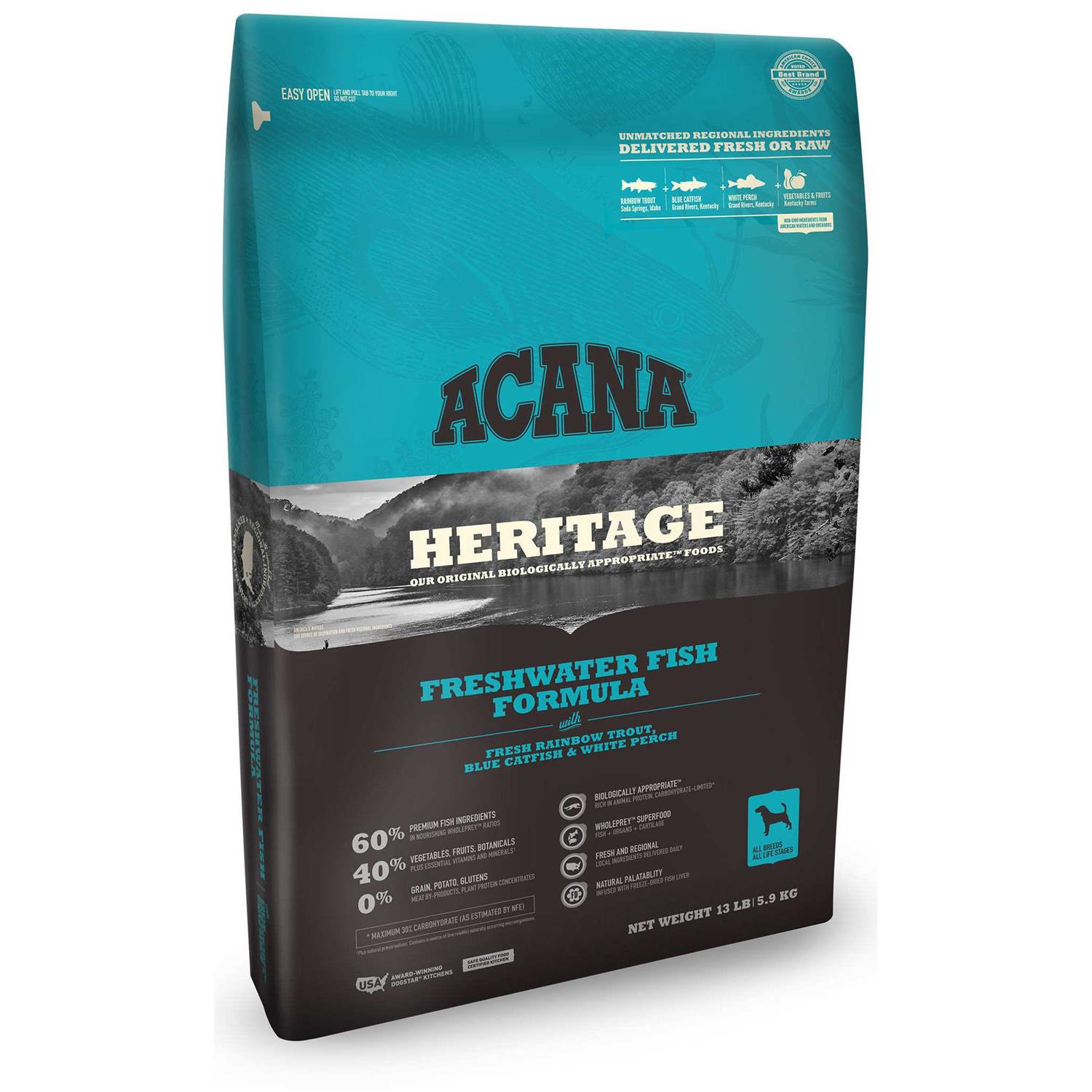 Acana Freshwater Fish Dry Dog Food