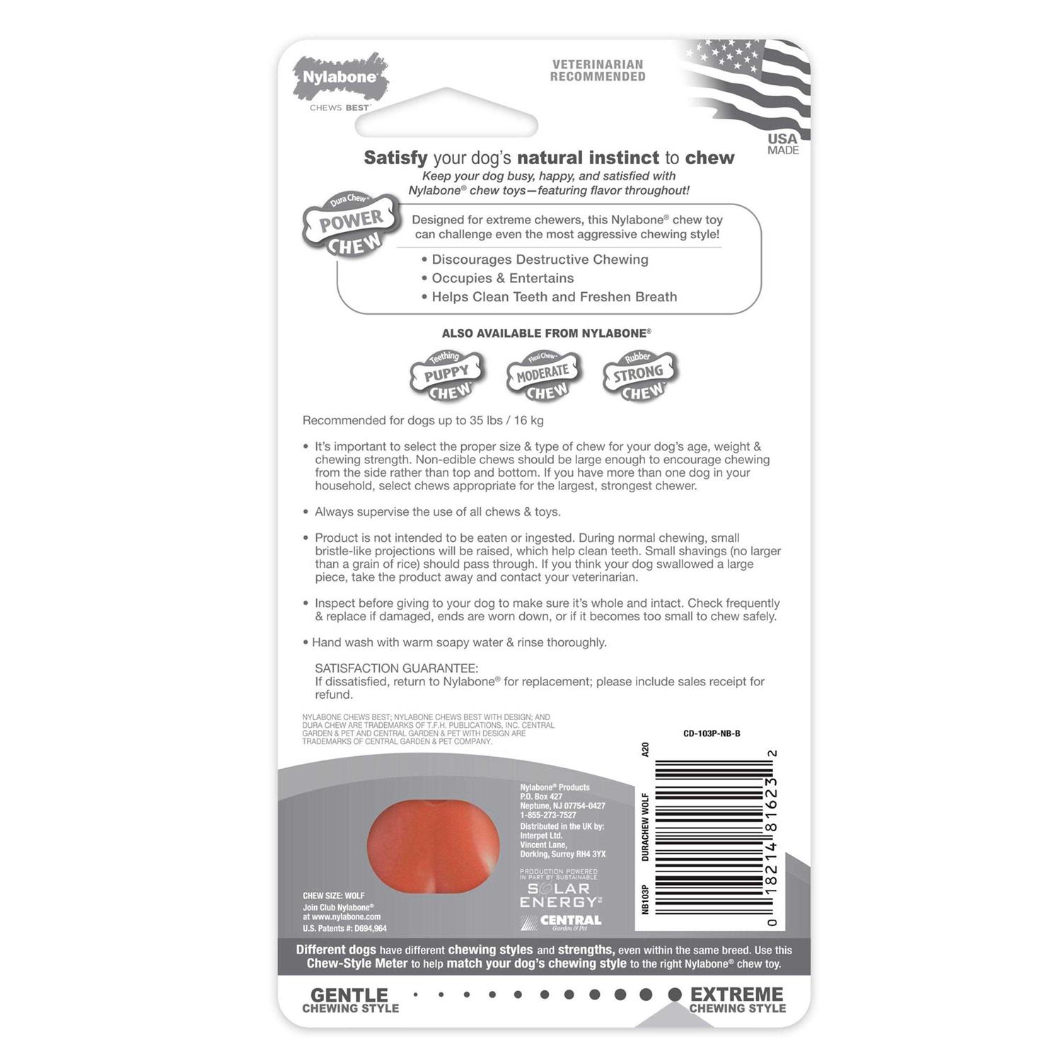 Nylabone Bacon Chew Bone