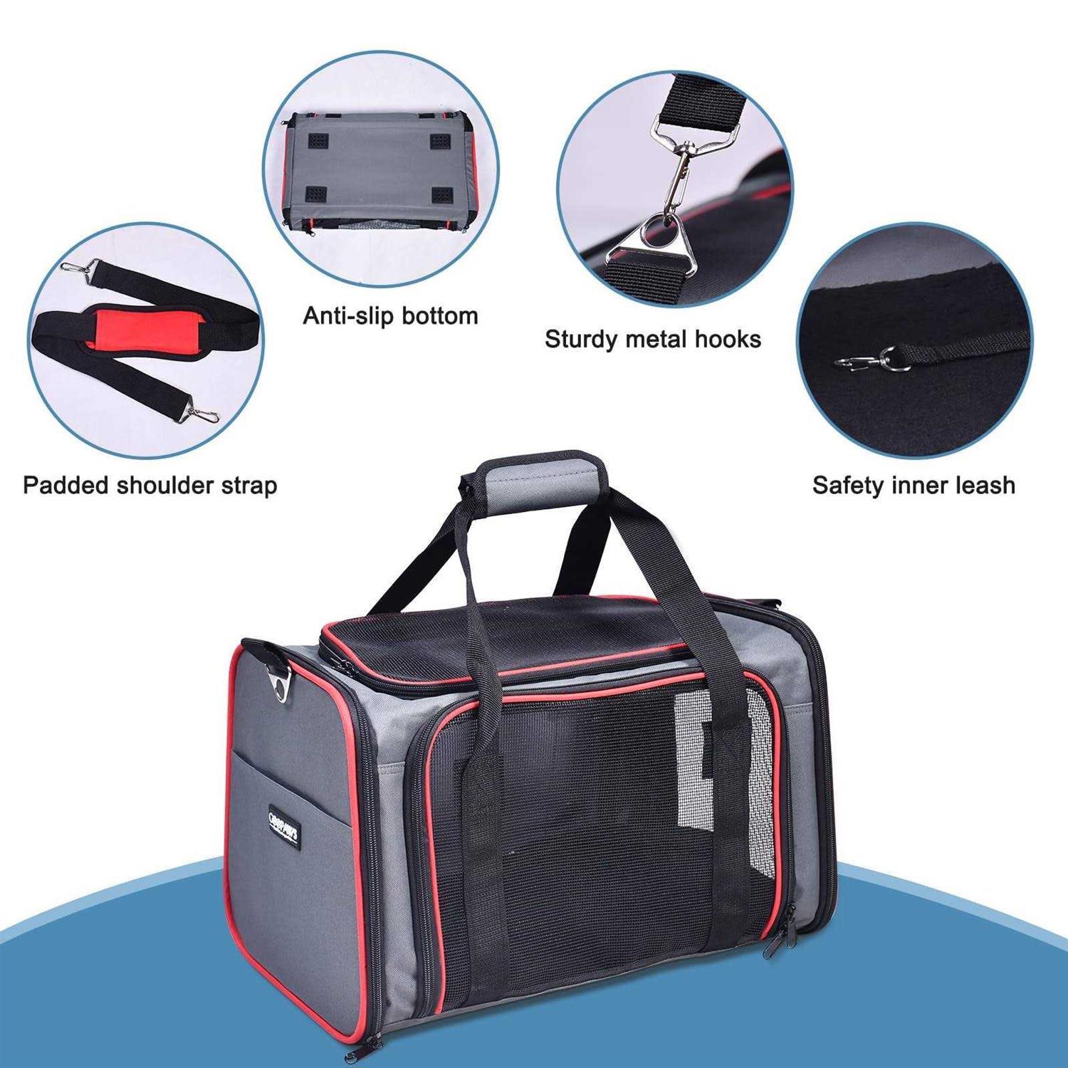 Goopaws Soft-Sided Pet Carrier