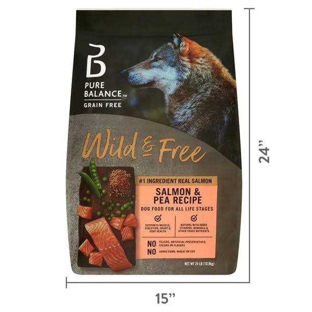 Pure Balance Wild & Free Salmon & Pea Recipe Dry Dog Food