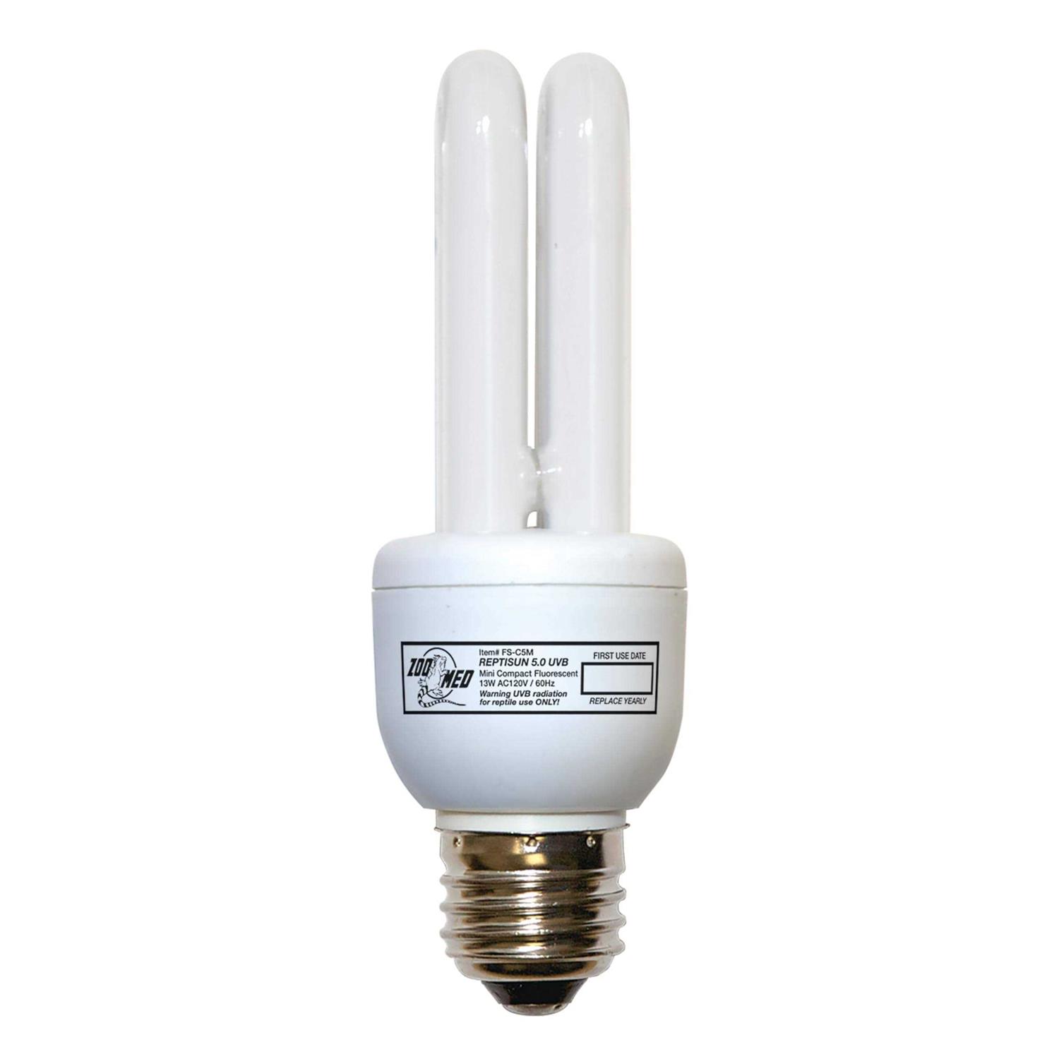 Zoo Med ReptiSun 5.0 UVB Mini Compact Fluorescent