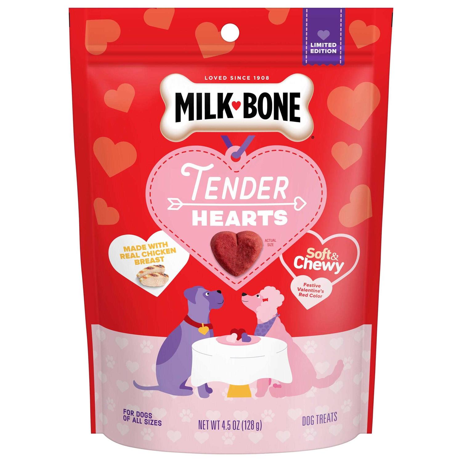 Milk-Bone Tender Hearts Soft & Chewy Dog Treats