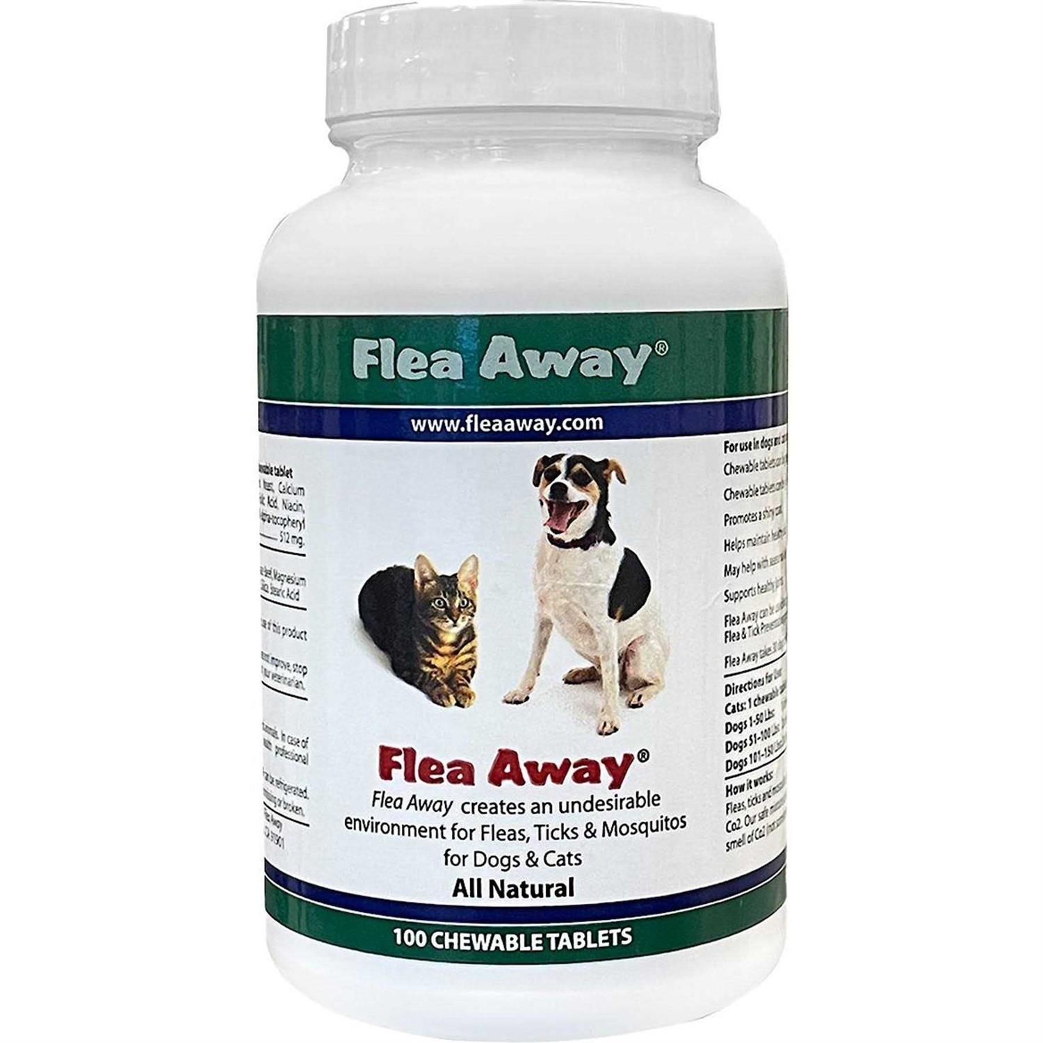 Flea Away Natural Flea Tick Mosquito Repellent for Dogs Cats
