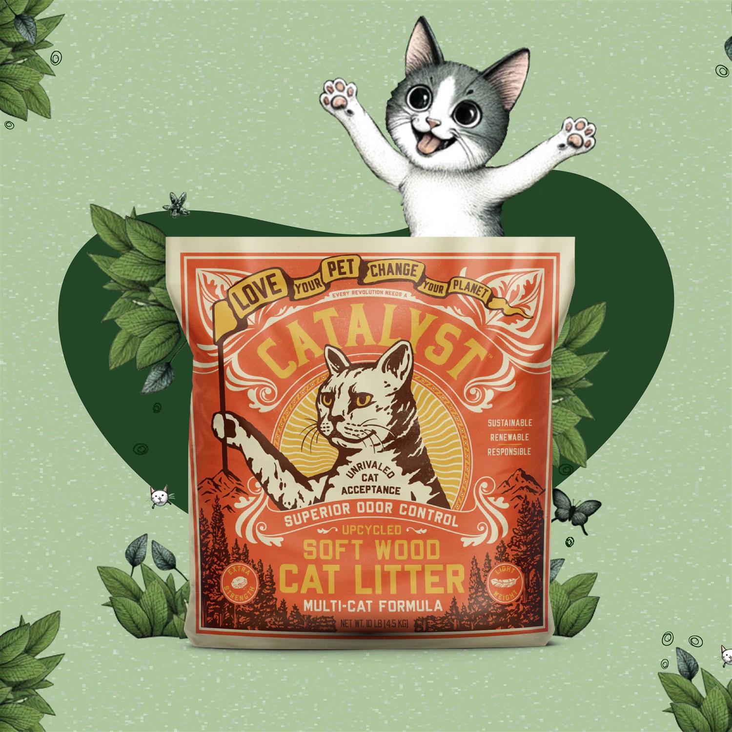 Catalyst Cat Litter Soft Wood