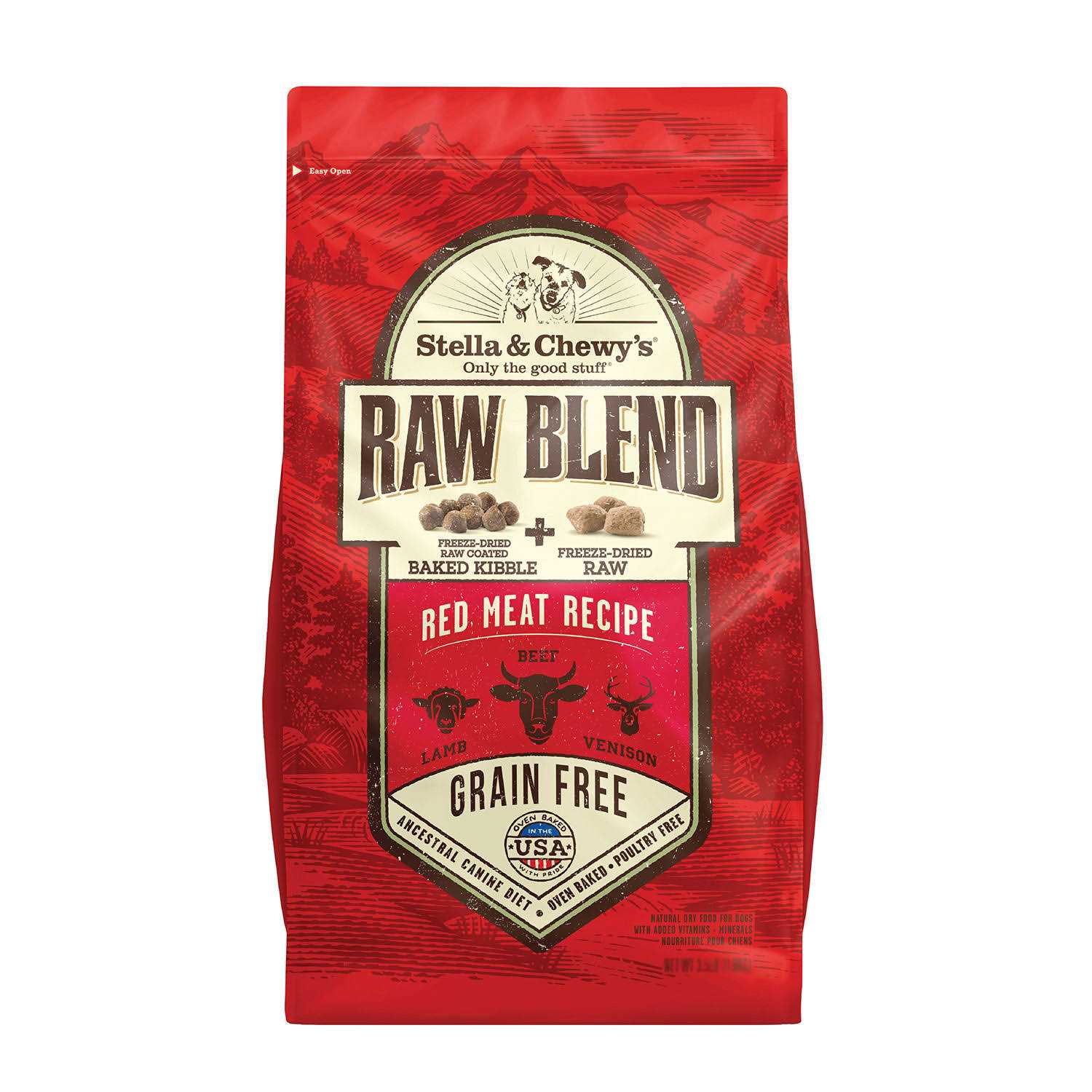 Stella & Chewy’s Raw Blend Red Meat Recipe Dog Food