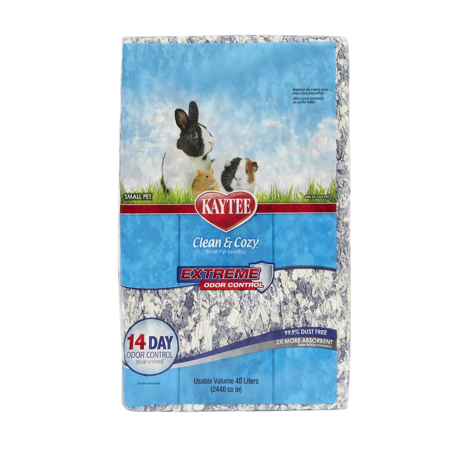 Kaytee Clean Cozy Small Pet Bedding Extreme Odor Control