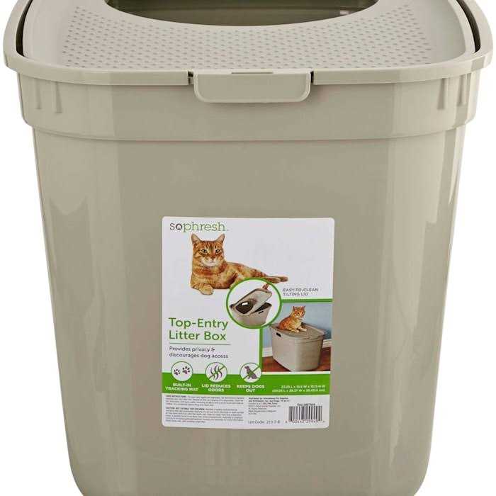 So Phresh Top-Entry Litter Box 23.23 H x 15.5 W x 15.13 L