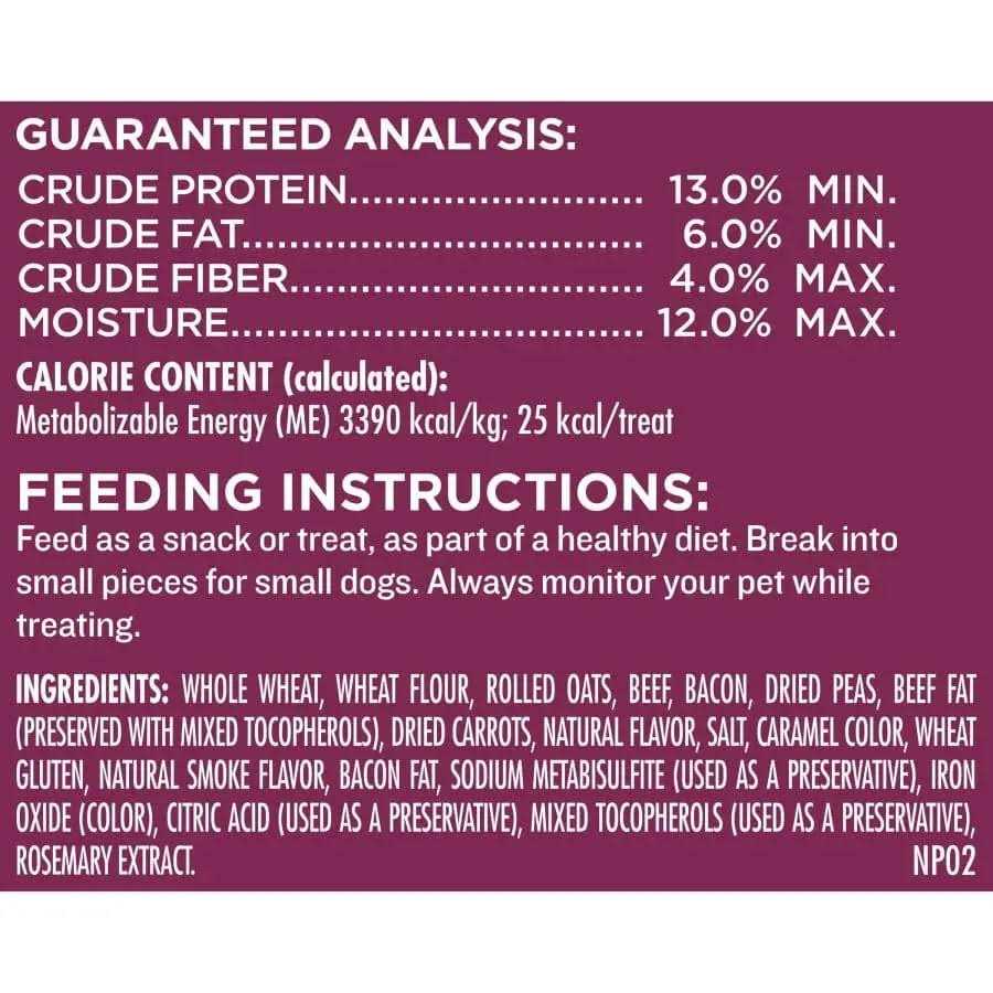 Milk-Bone Chock Full of Chunks Bacon Dog Treats