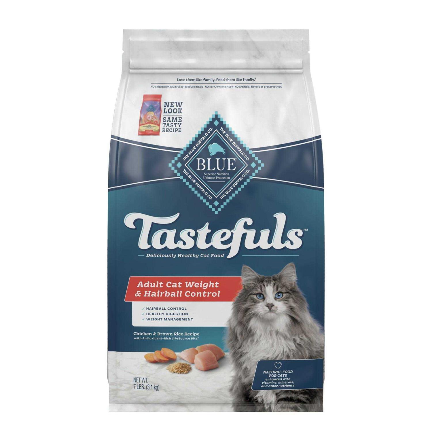 Blue Indoor Hairball & Weight Control Adult Cat Dry Food