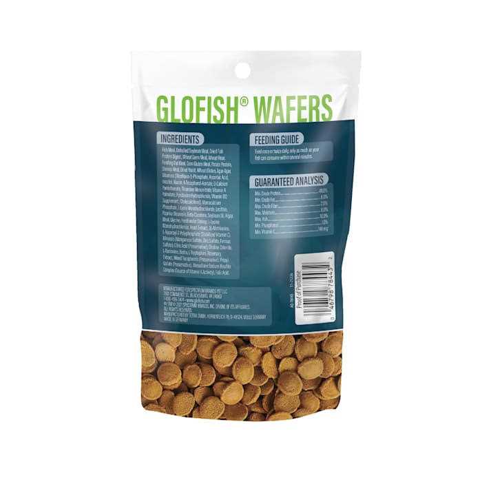 GloFish Cory Wafers Fish Food for GloFish Sharks and Cory Catfish