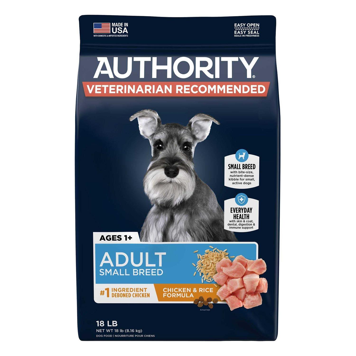 Authority Everyday Health Small Breed Adult Dry Dog Food