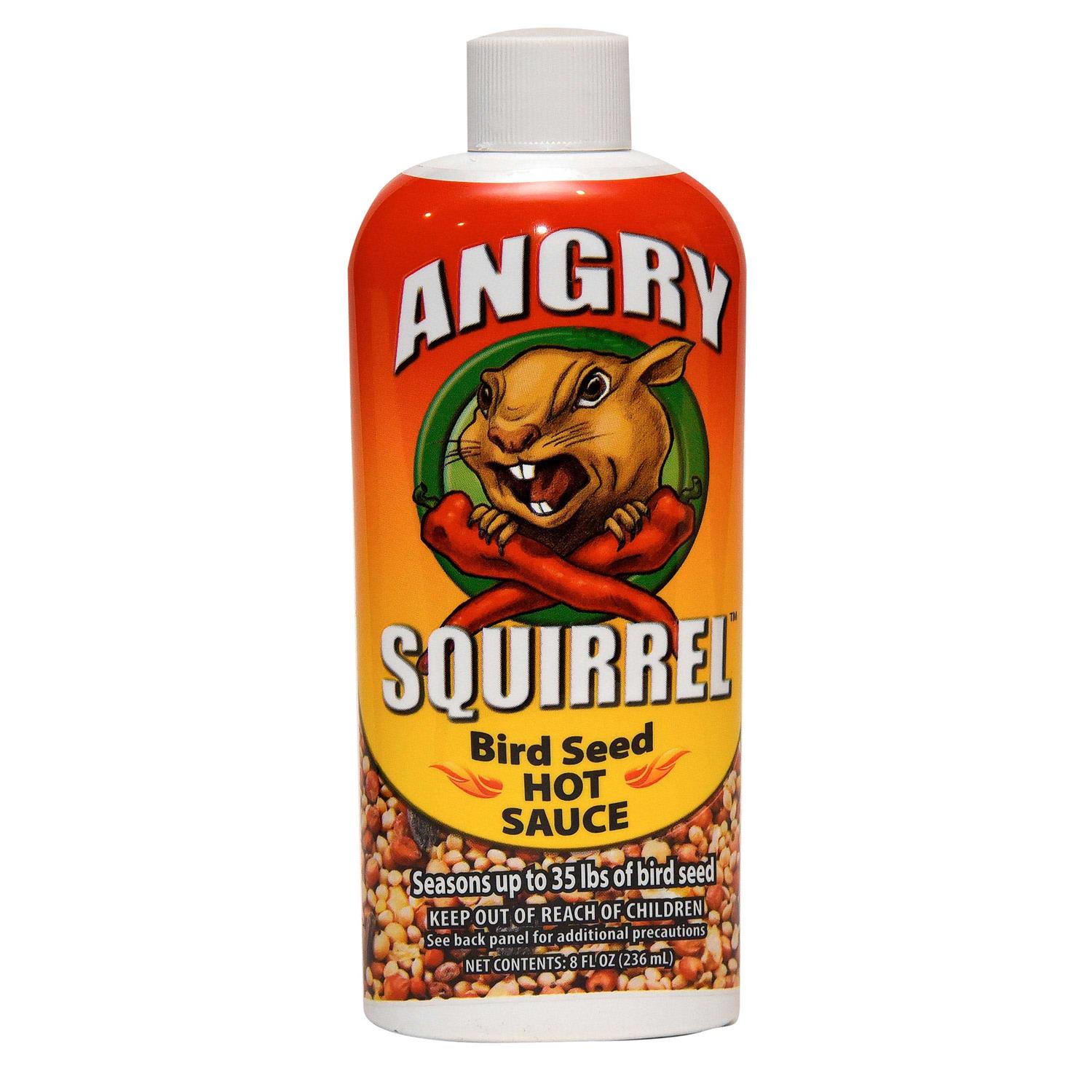 Harris Angry Squirrel Bird Seed Hot Sauce 8 oz