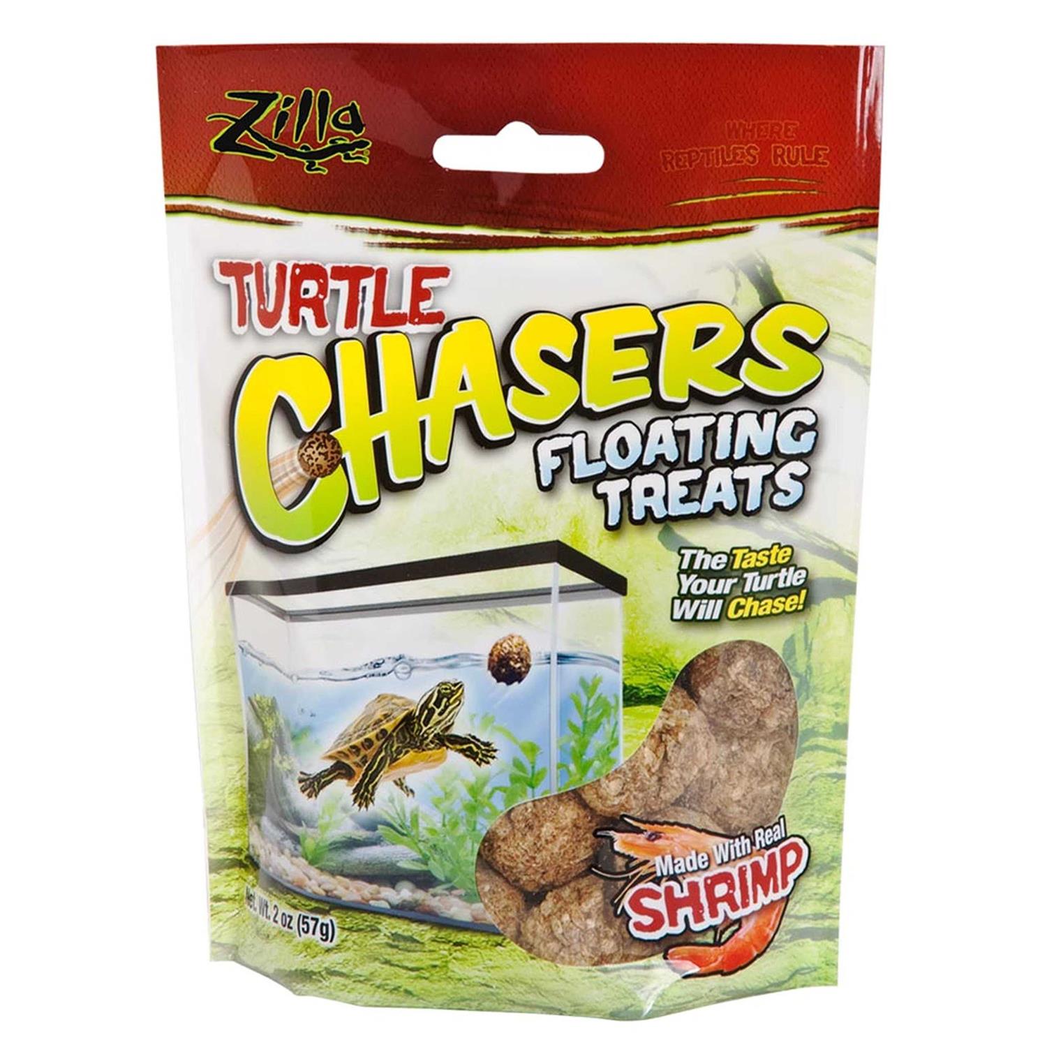 Zilla Chasers Floating Shrimp Turtle Treats