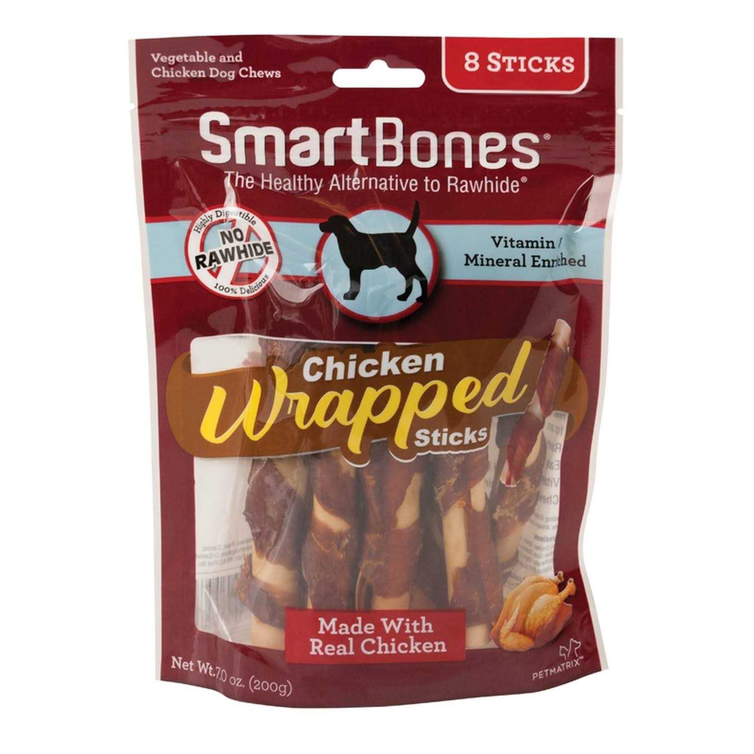 SmartBones Chicken Wrapped Peanut Butter Sticks