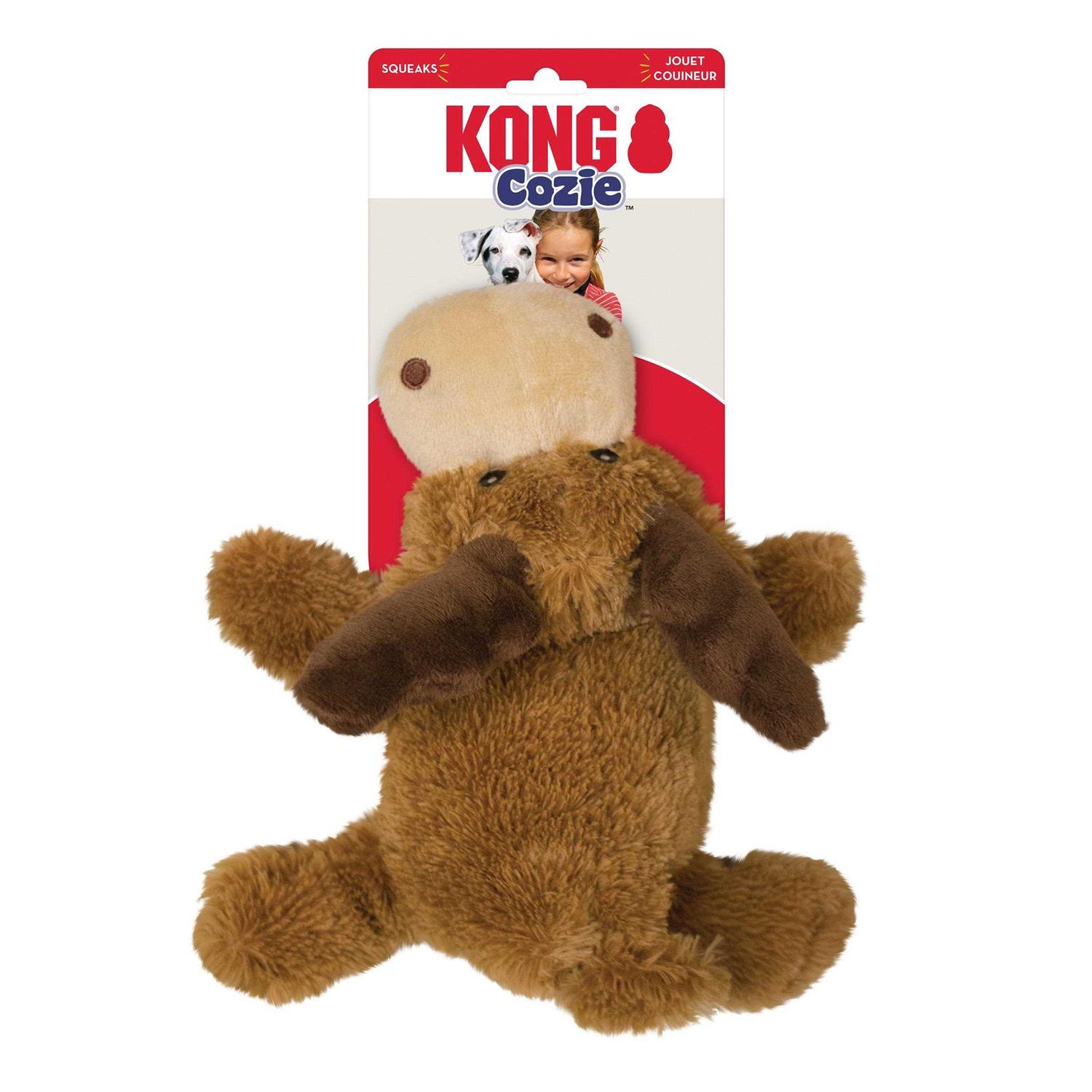 KONG Cozie Marvin Moose Dog Toy