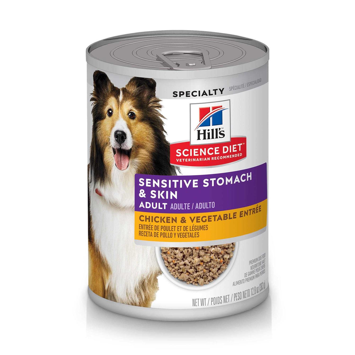 Hill’s Science Diet Adult Sensitive Stomach & Skin Dog Food