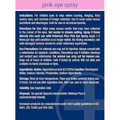 Vetericyn Plus Pink Eye Spray
