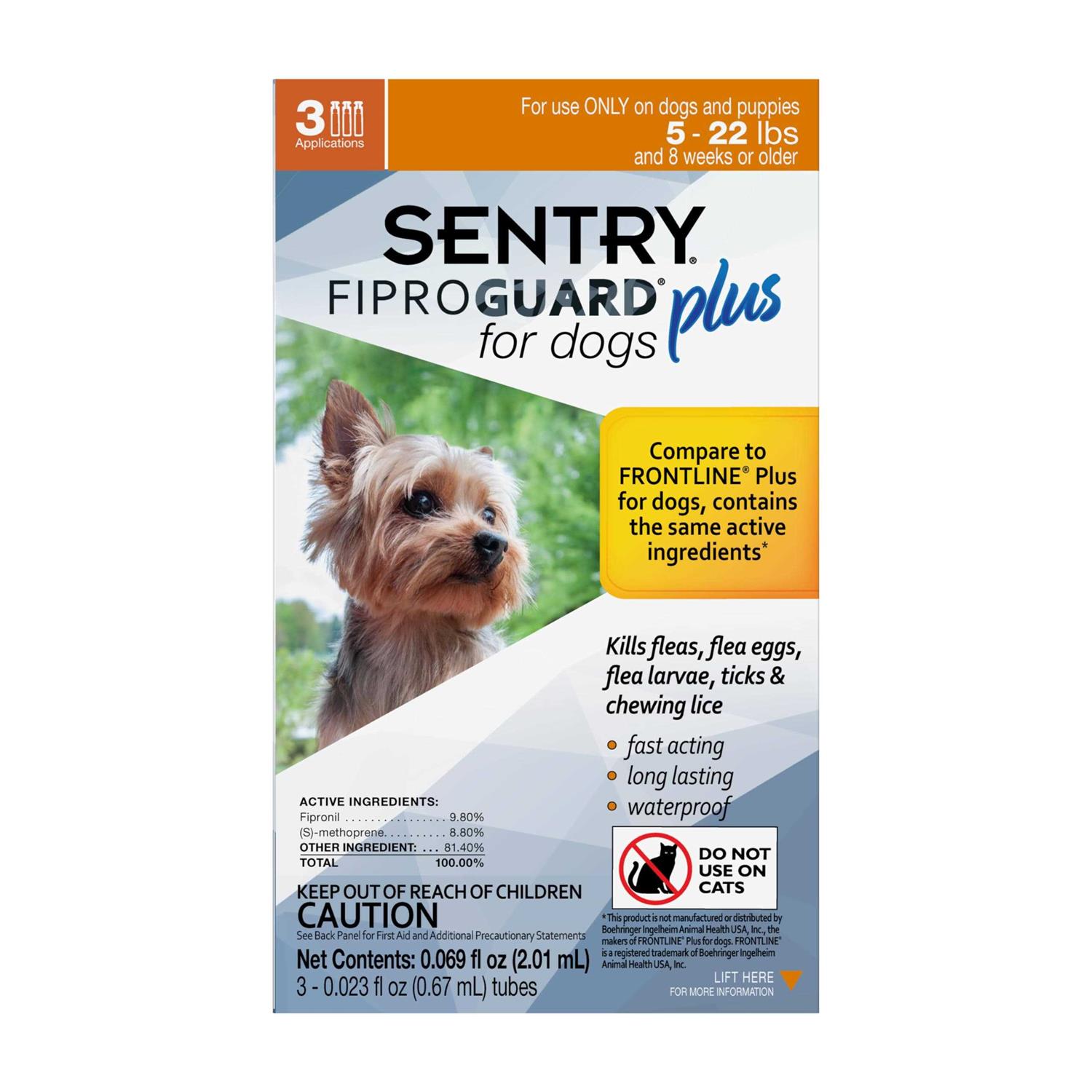Sentry Fiproguard Plus for Dogs