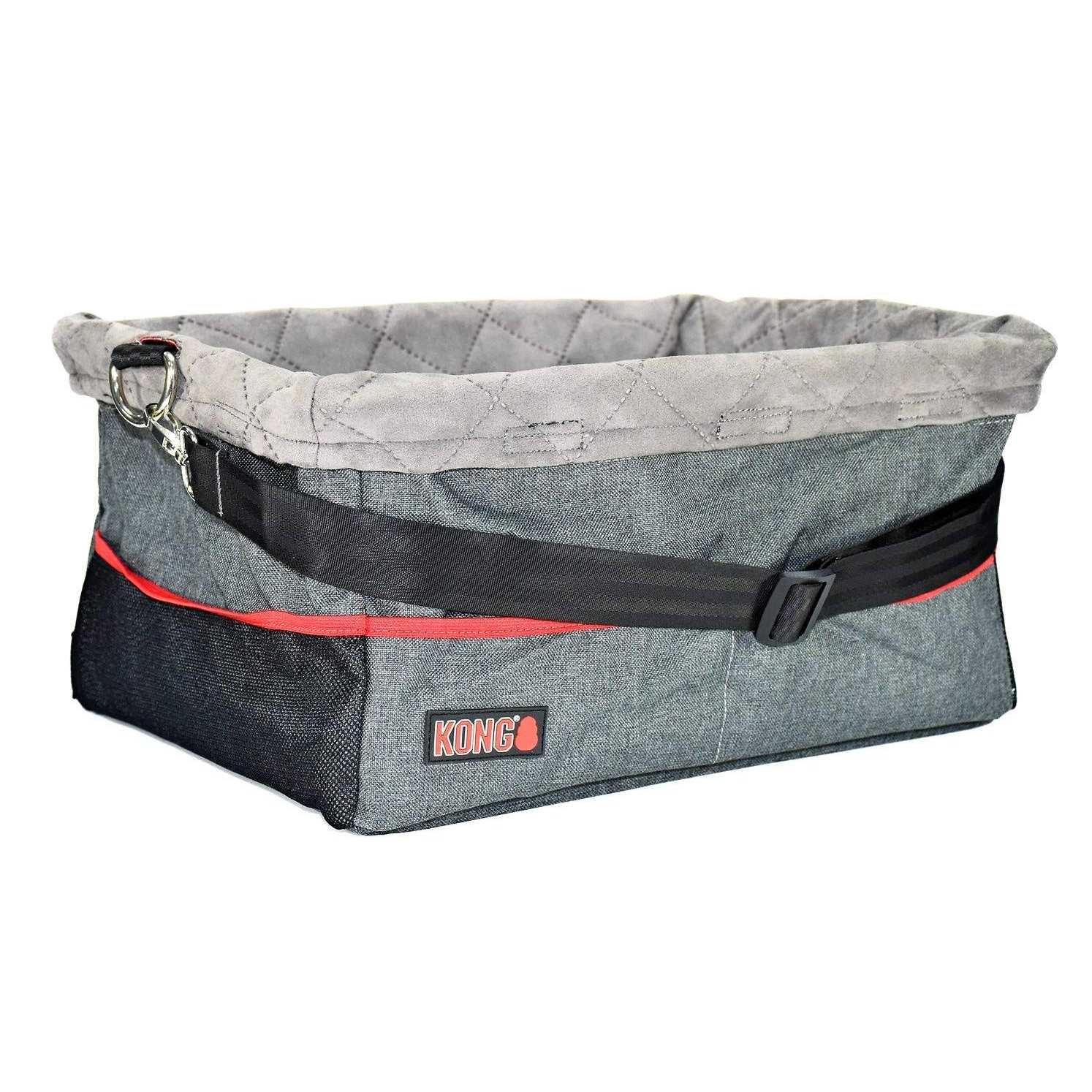 KONG Secure Dog Car Booster Seat with Built-In Tether