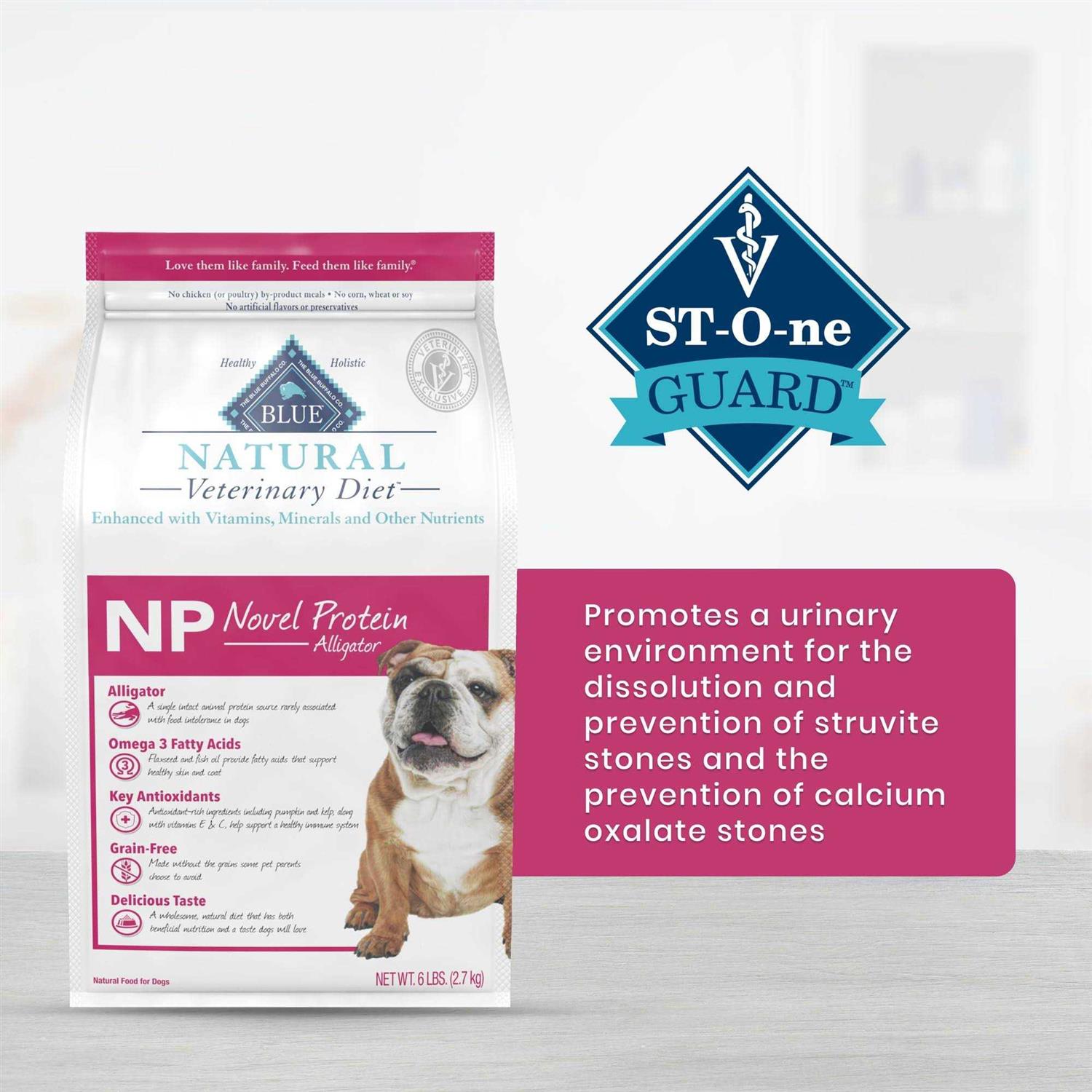 Blue Buffalo Natural Veterinary Diet NP Novel Protein-Alligator Dry Dog Food