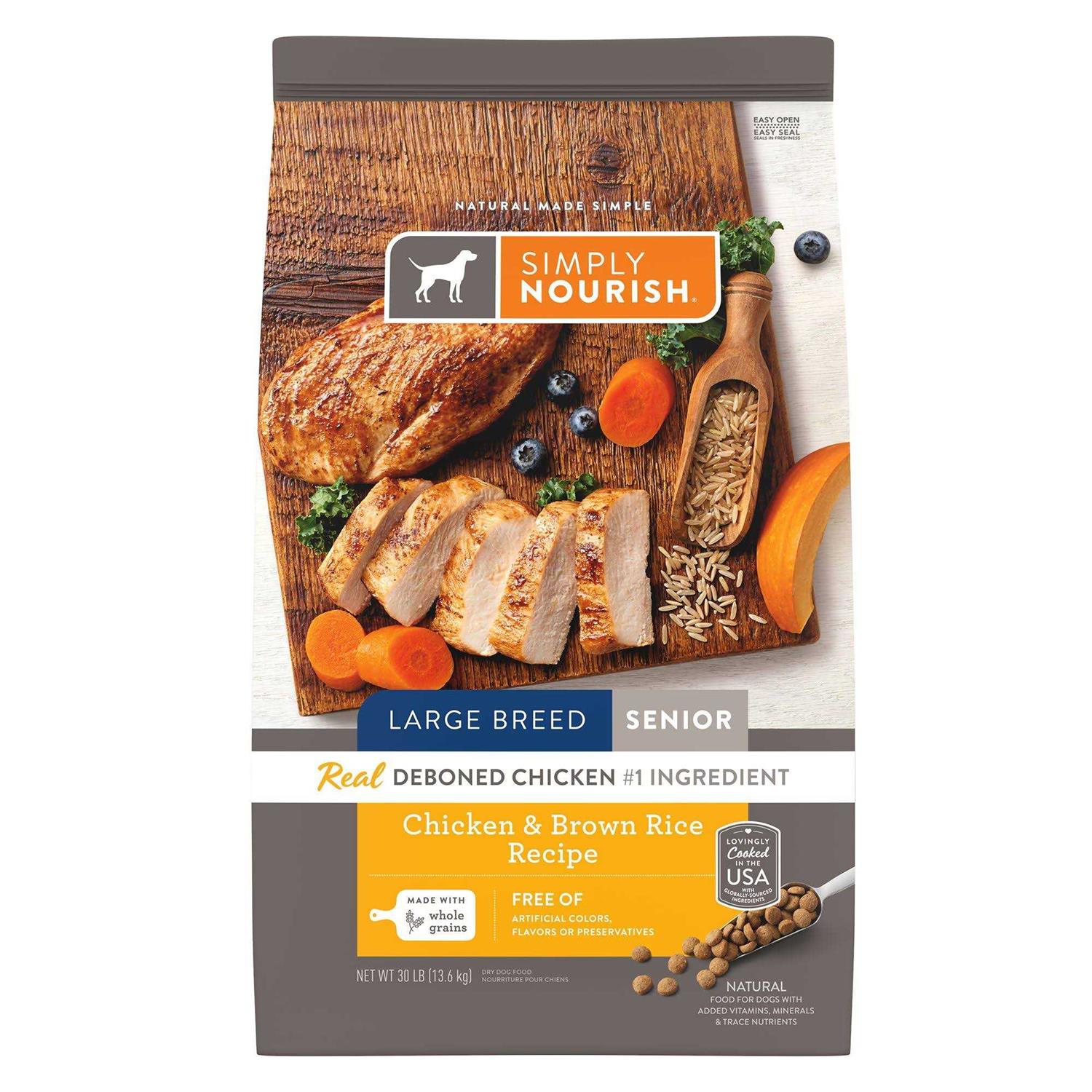 Simply Nourish Original Senior Dry Dog Food