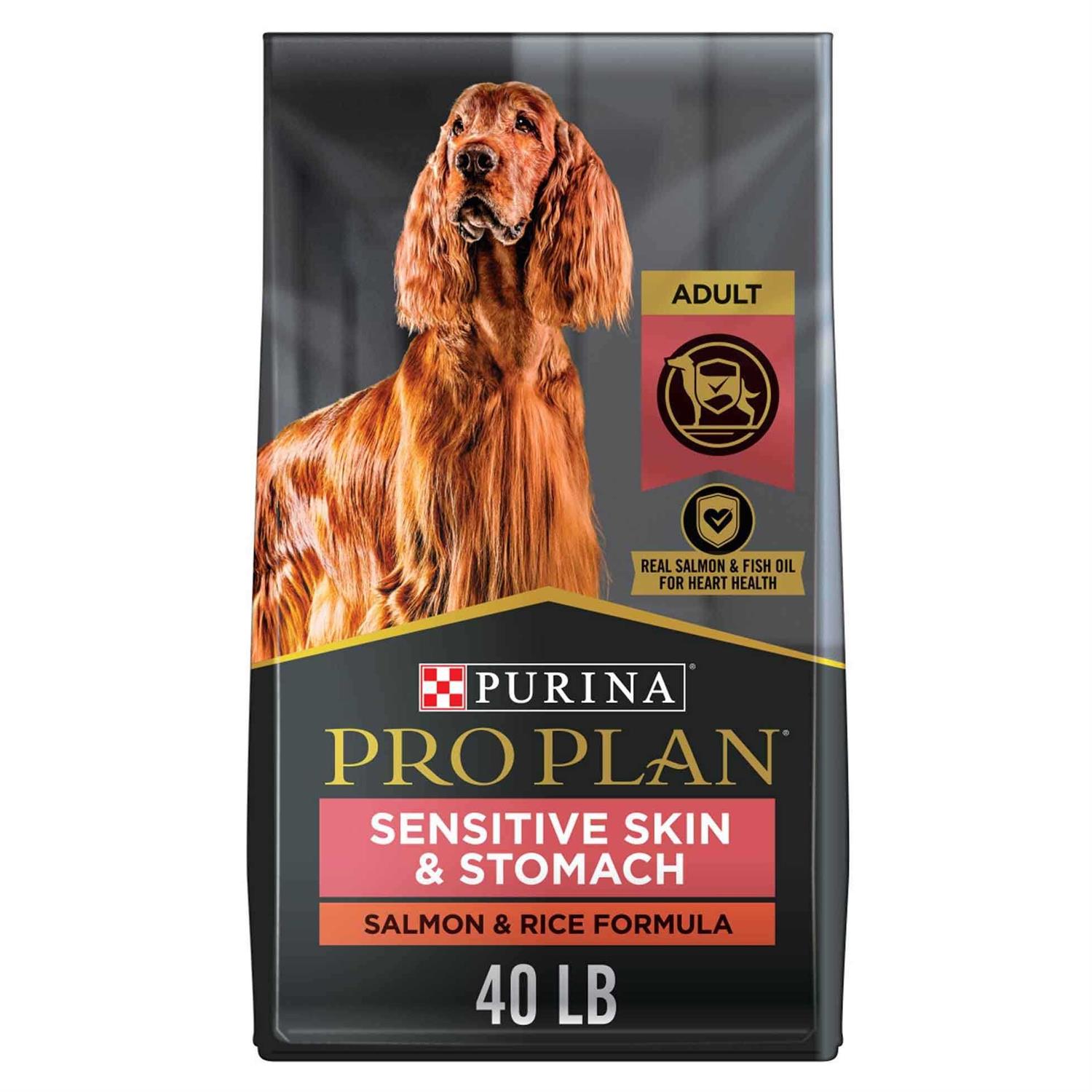 Purina Pro Plan Sensitive Skin & Stomach Salmon & Rice Formula Dry Dog Food
