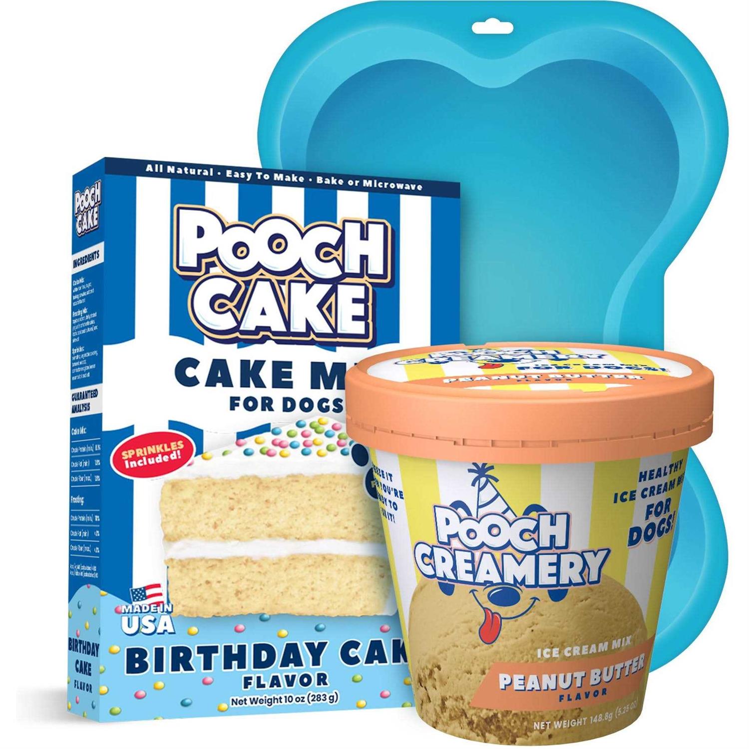 Pooch Creamery Cake Mix Dog Treat