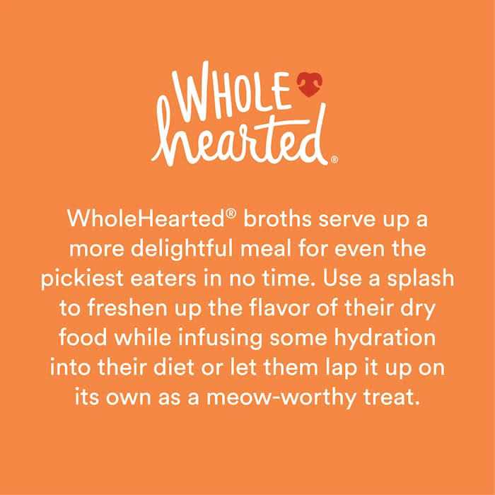 WholeHearted Flavor-Boosting Wet Cat Meal Topper Broths Variety Pack