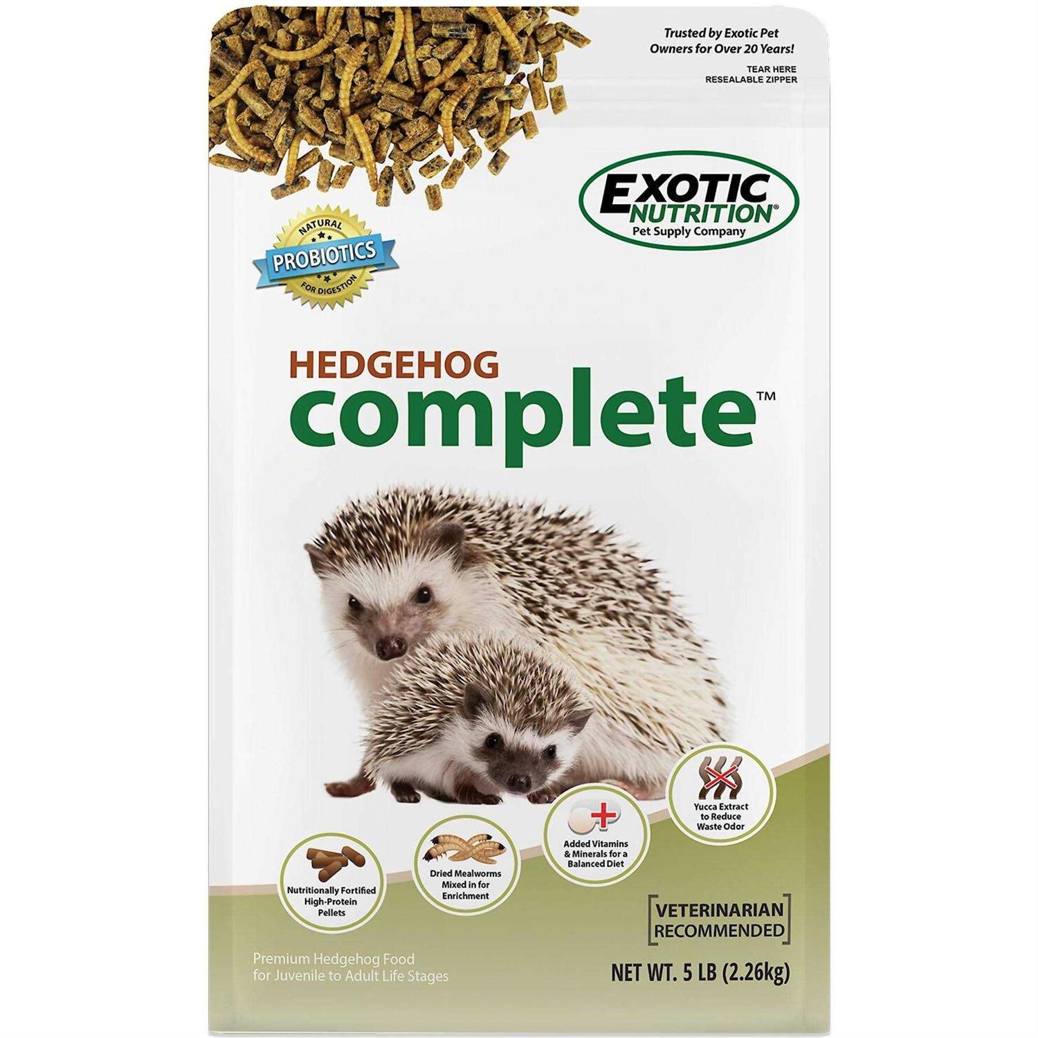 Exotic Nutrition Complete Hedgehog Food