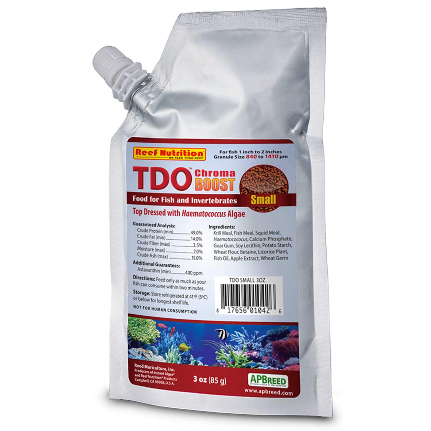 Reef Nutrition 3 oz Small TDO-C2 Chroma Boost