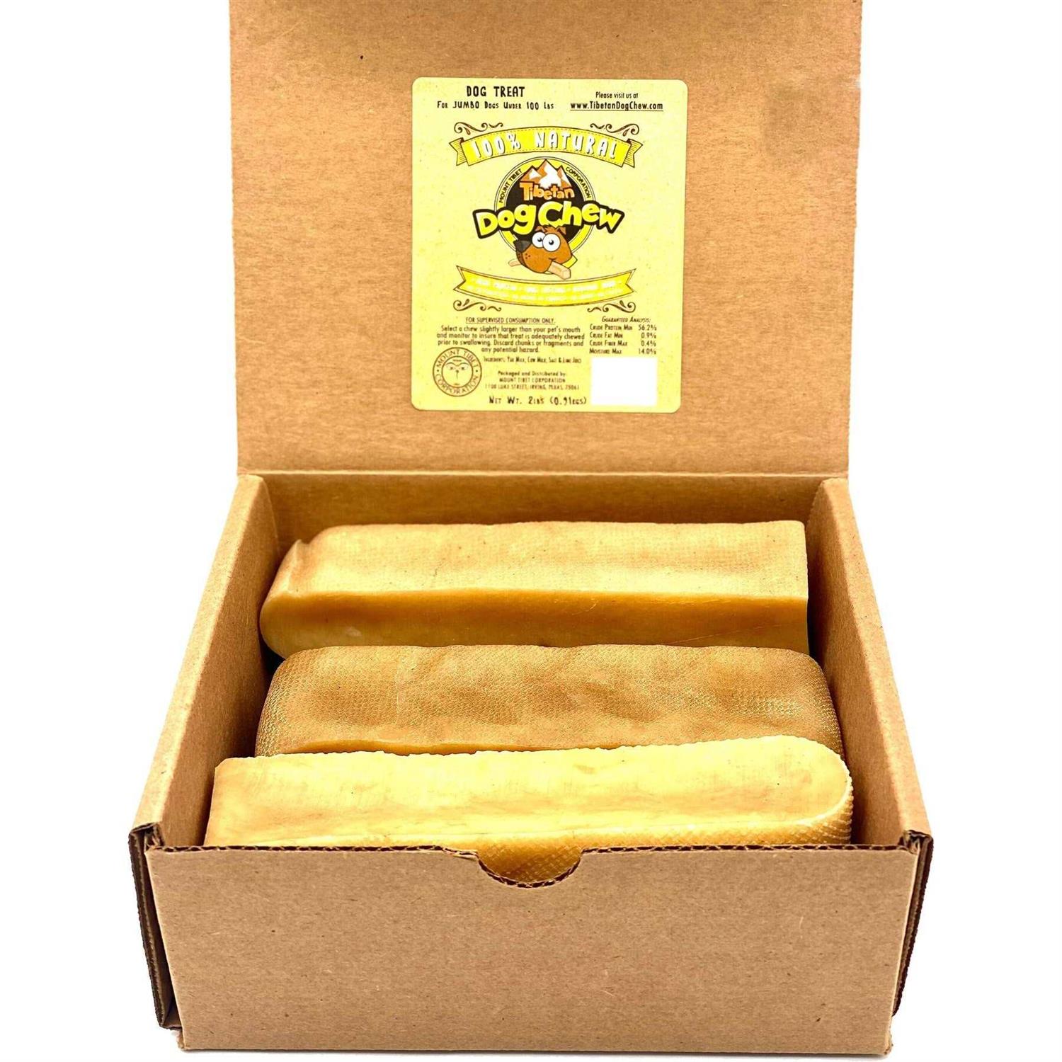 Tibetan Dog Chew Yak Cheese sticks Natural Handmade Treats for Jumbo Dogs