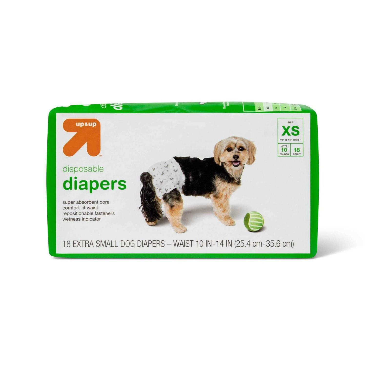 up & up Dog Diapers 18ct