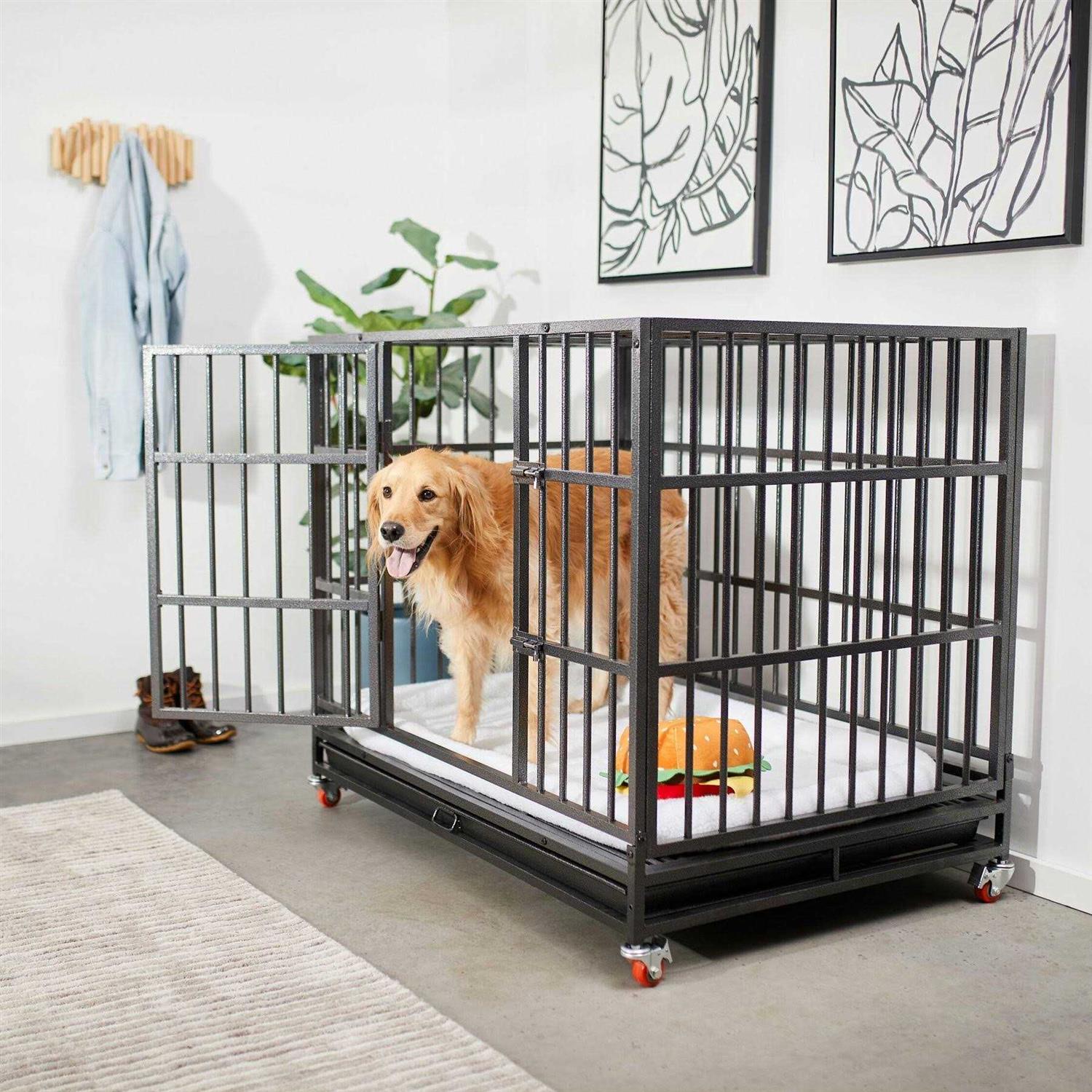 Frisco Ultimate Heavy Duty Steel Metal Single Door Dog Crate