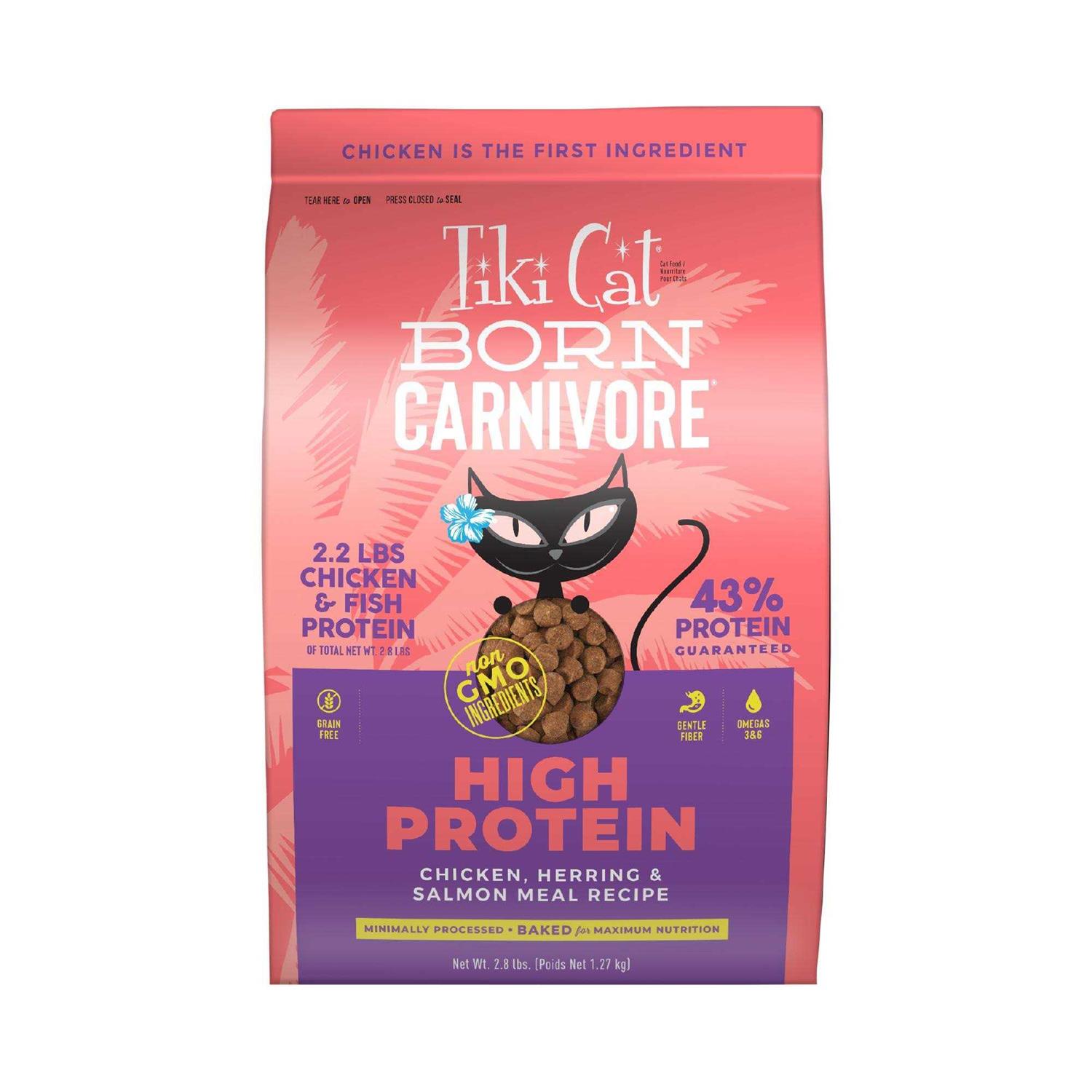 Tiki Cat Born Carnivore Herring Dry Food