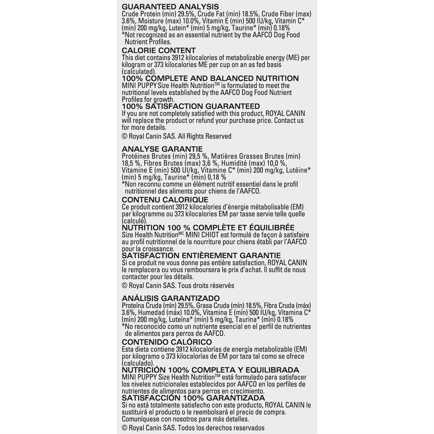 Royal Canin Small Puppy Dry Dog Food