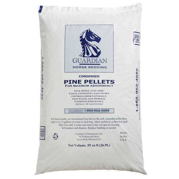 Guardian Horse Bedding Guardian Condensed Pine Wood Pellets