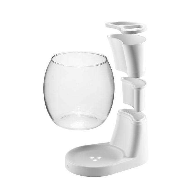 Elive Betta Fish Bowl / Betta Fish Tank with Planter