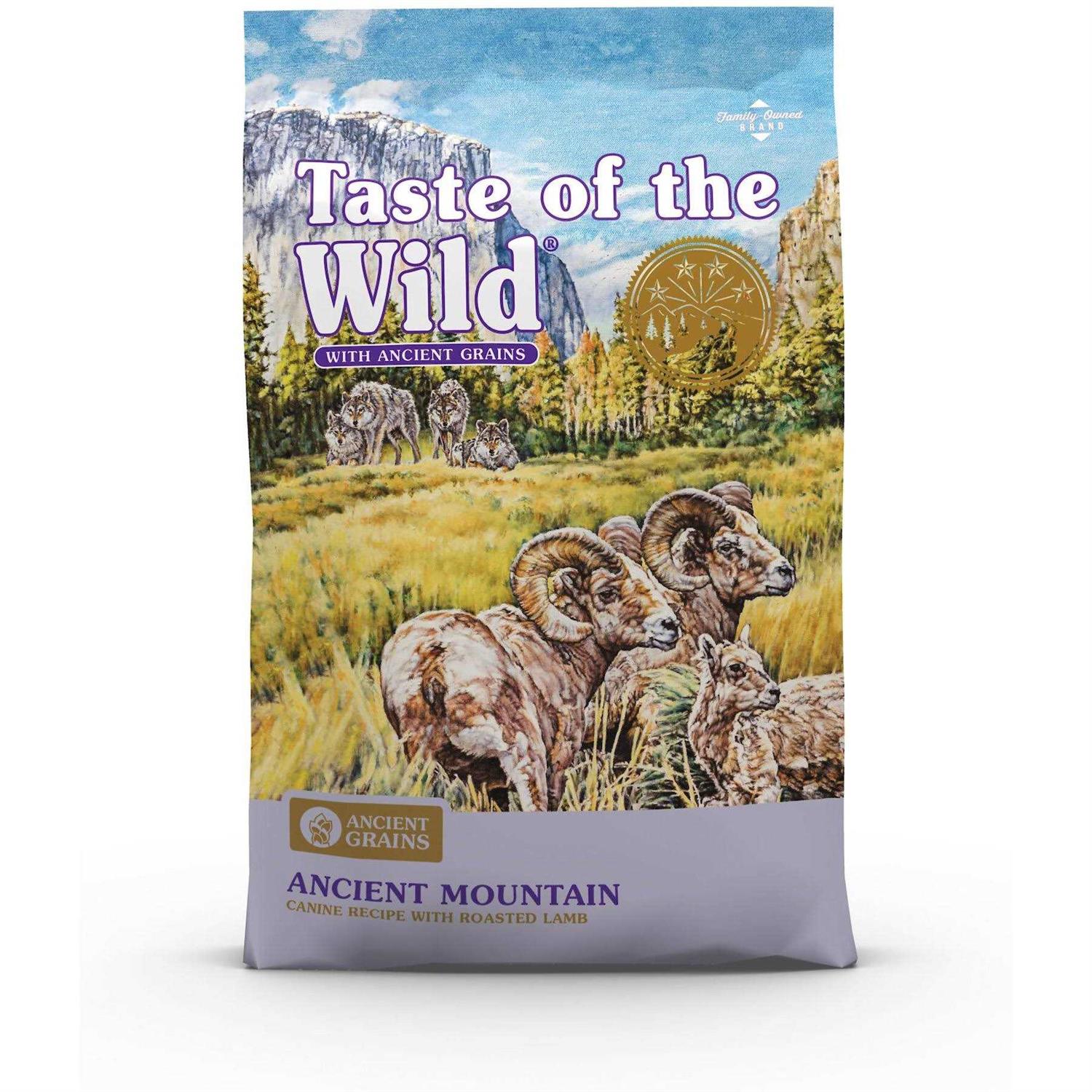 Taste of the Wild Ancient Mountain with Roasted Lamb Dog Food