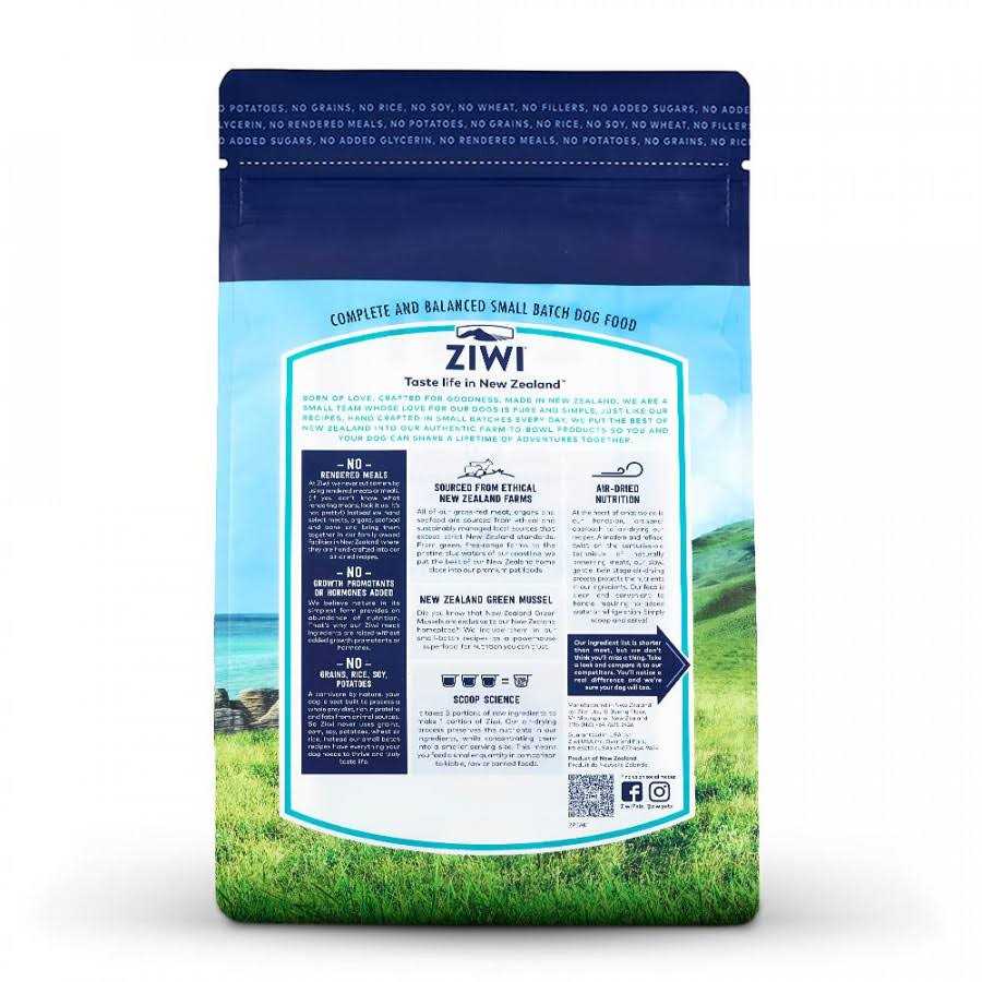 Ziwi Peak Mackerel Lamb Air-Dried Dog Food