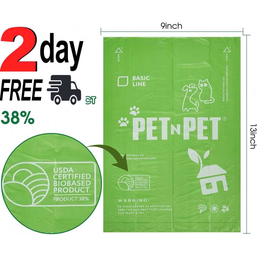 Pet N Pet Poop Bags for Dogs Dog Poop Bag