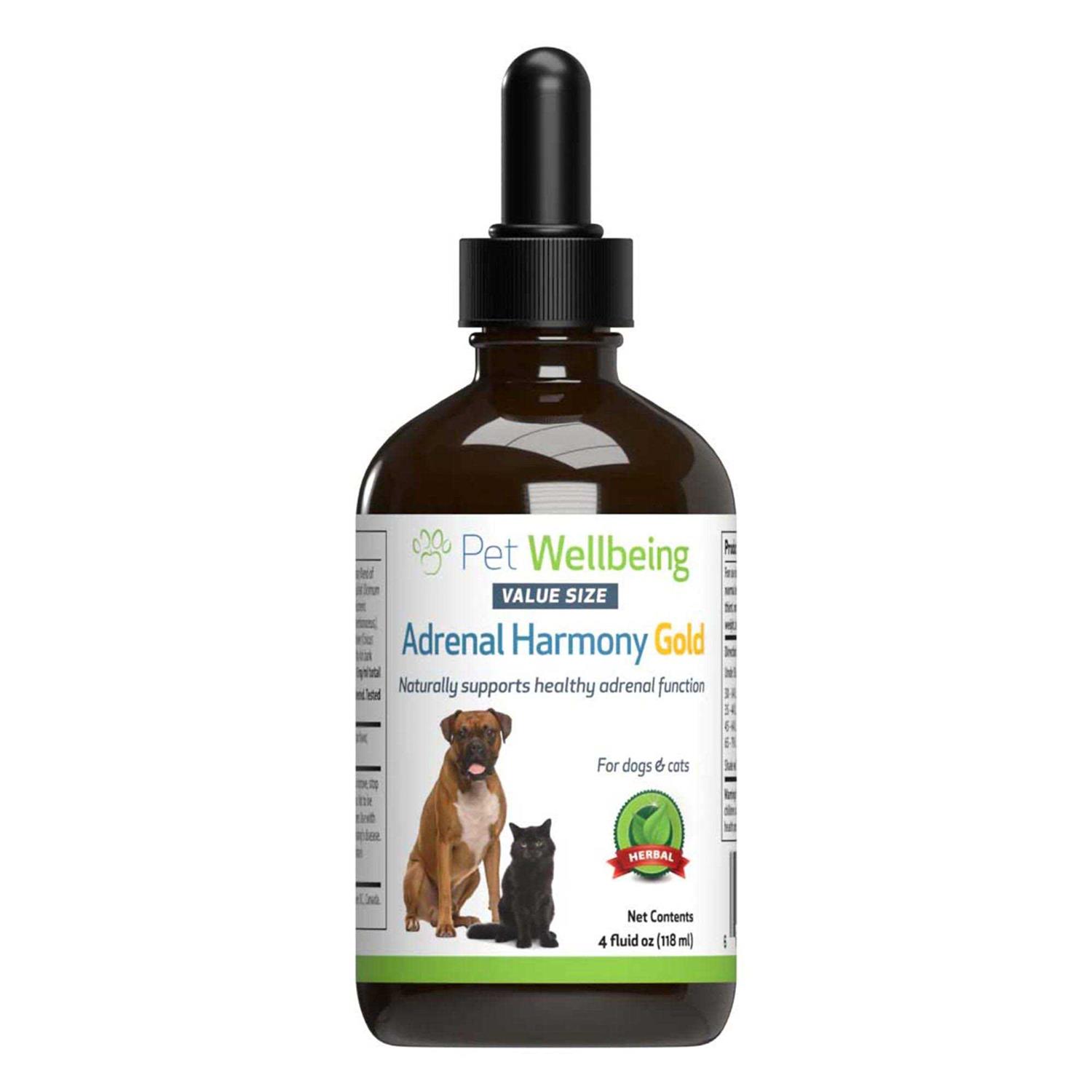 Pet Wellbeing Adrenal Harmony Gold for Dog Cushing’s