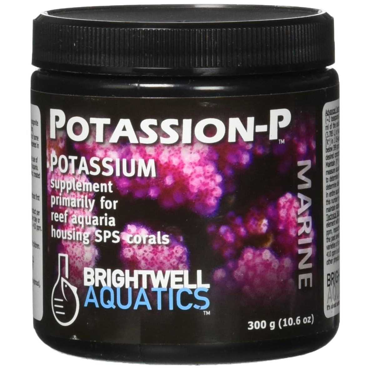 Brightwell Aquatics Potassion-P potassium supplement primarily for reef aquaria housing SPS corals