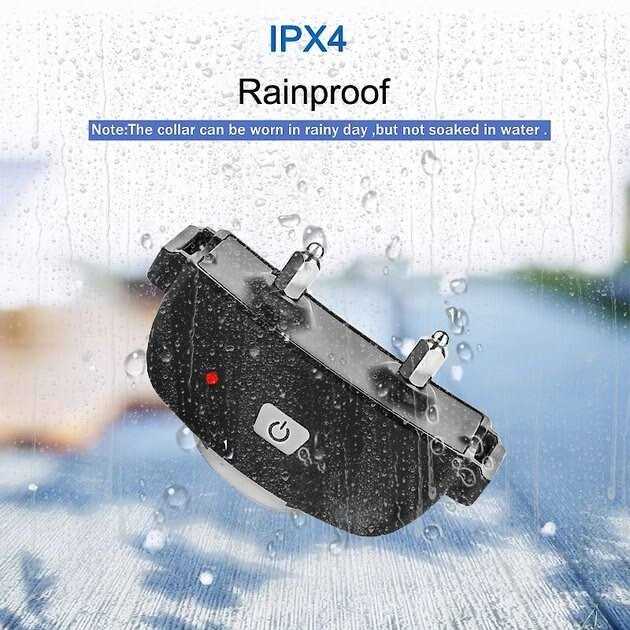 Patpet P301 1000ft Remote Dog Bark Control & Training Shock Collar