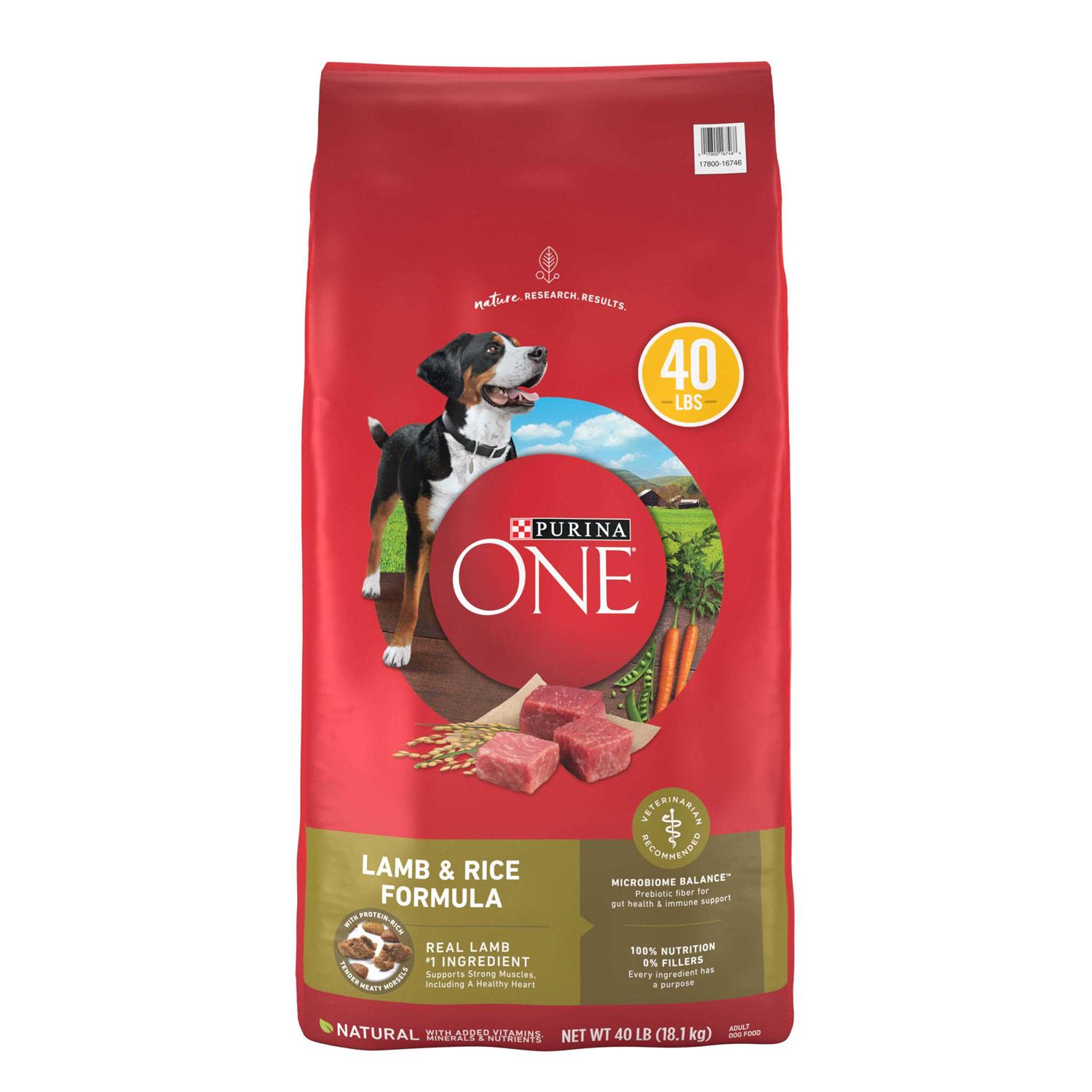 Purina ONE SmartBlend Lamb & Rice Dry Dog Food